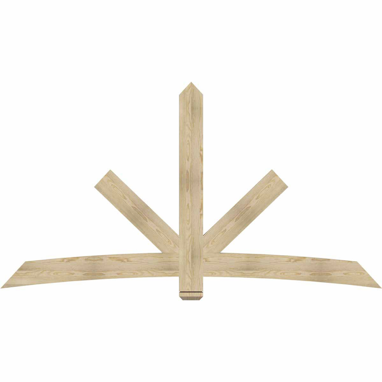 13/12 Pitch Alberta Rough Sawn Timber Gable Bracket GBW096X52X0206ALB00RDF