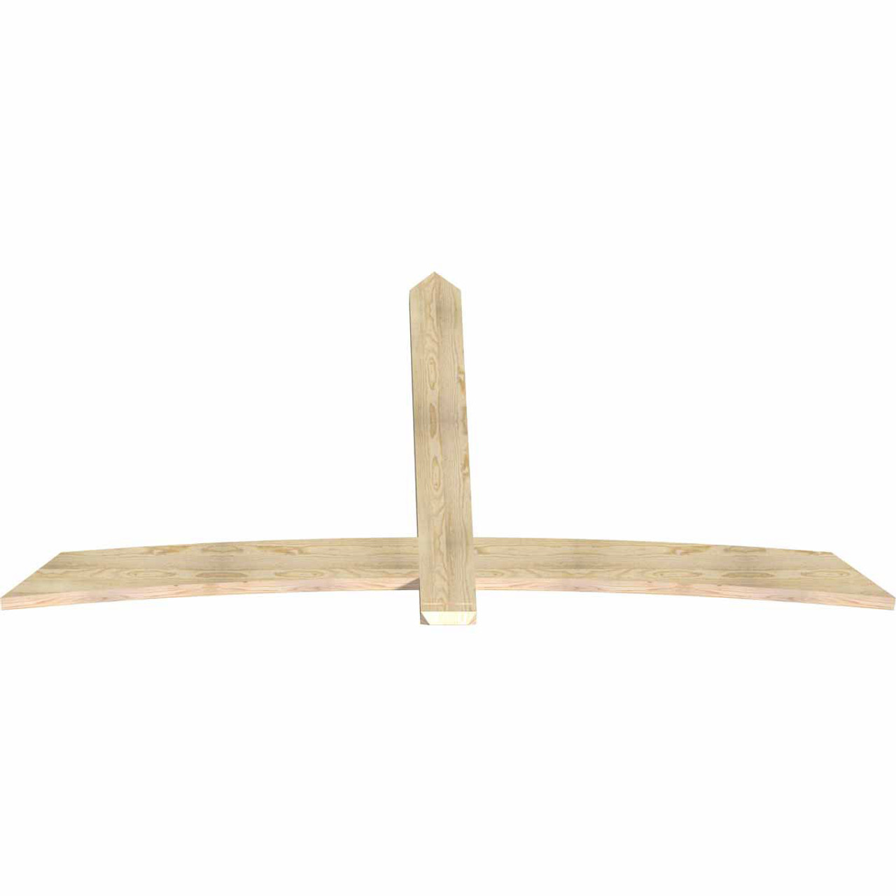 13/12 Pitch Bellingham Rough Sawn Timber Gable Bracket GBW096X52X0206BEL00RDF