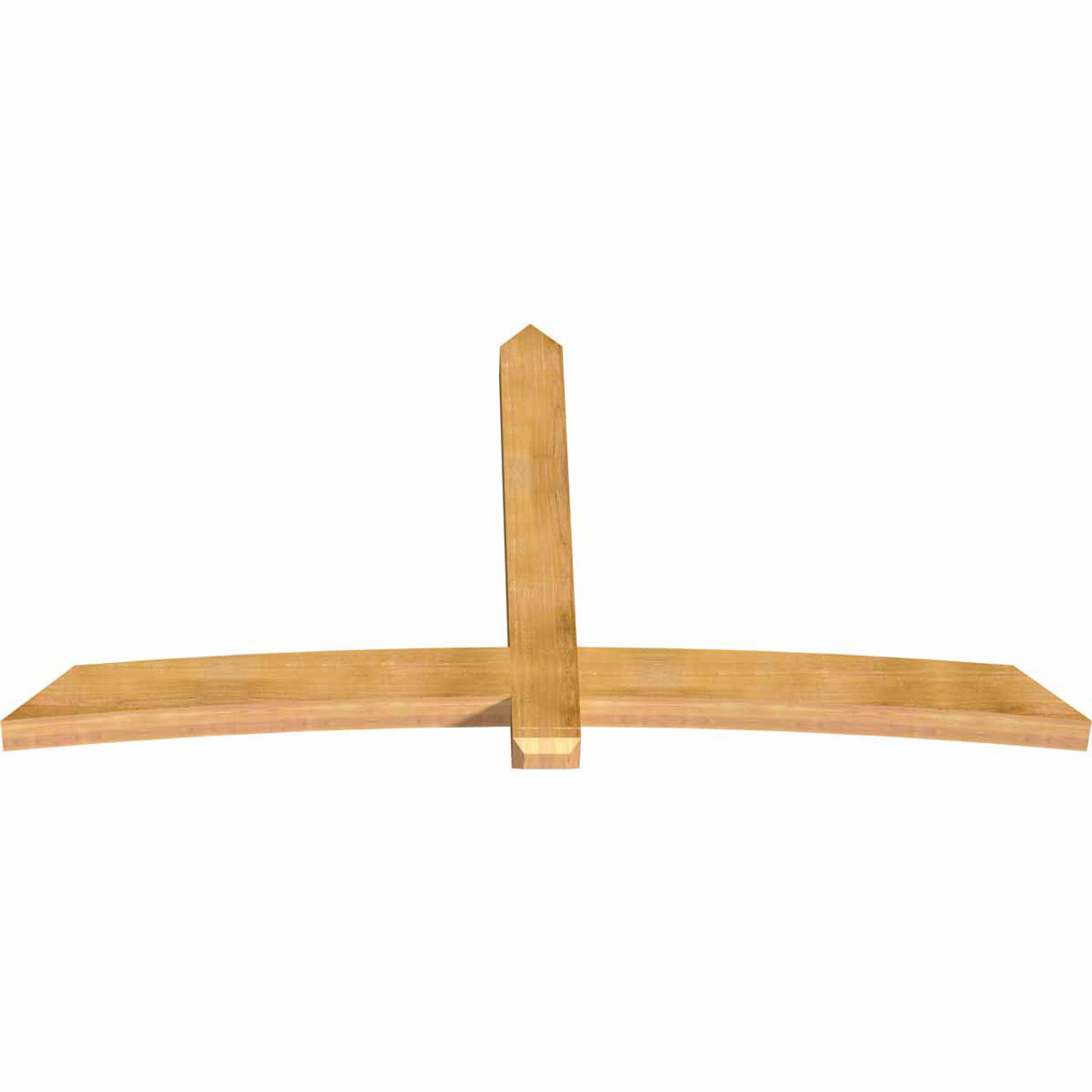 13/12 Pitch Bellingham Rough Sawn Timber Gable Bracket GBW096X52X0406BEL00RWR