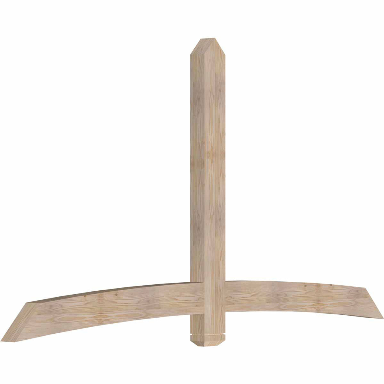 13/12 Pitch Bellingham Smooth Timber Gable Bracket GBW096X52X0406BEL00SDF