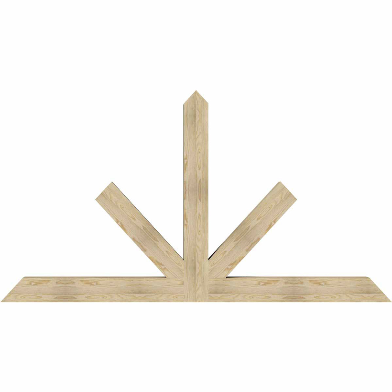 13/12 Pitch Saratoga Rough Sawn Timber Gable Bracket GBW096X52X0606SAR00RDF