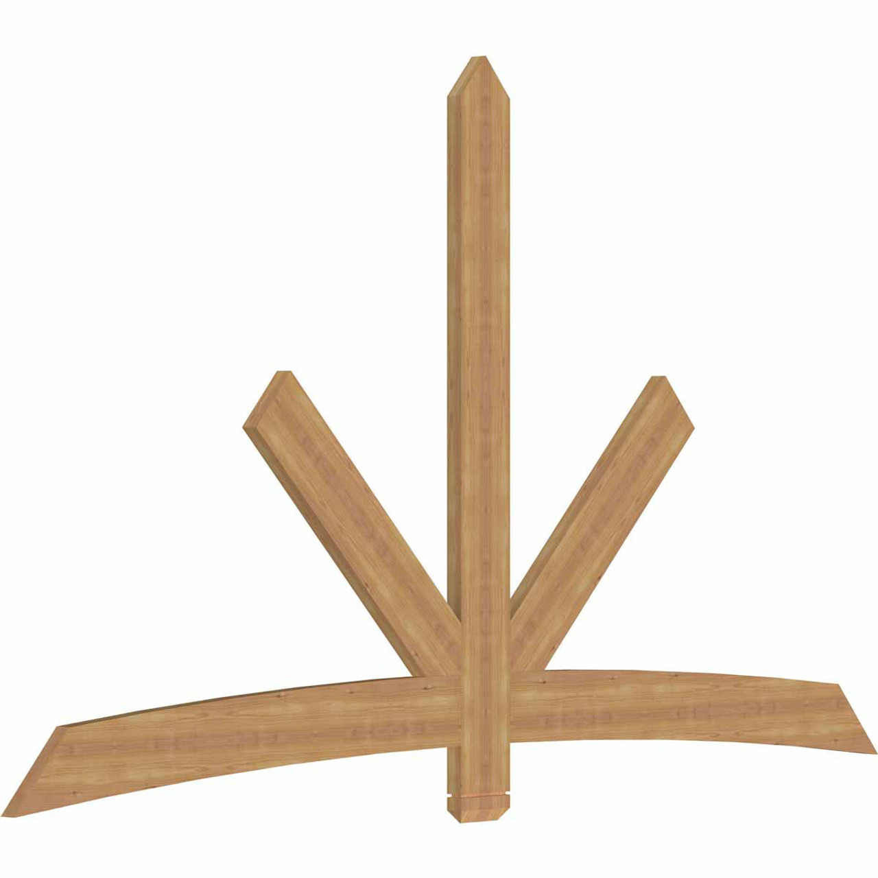 14/12 Pitch Alberta Smooth Timber Gable Bracket GBW096X56X0206ALB00SWR