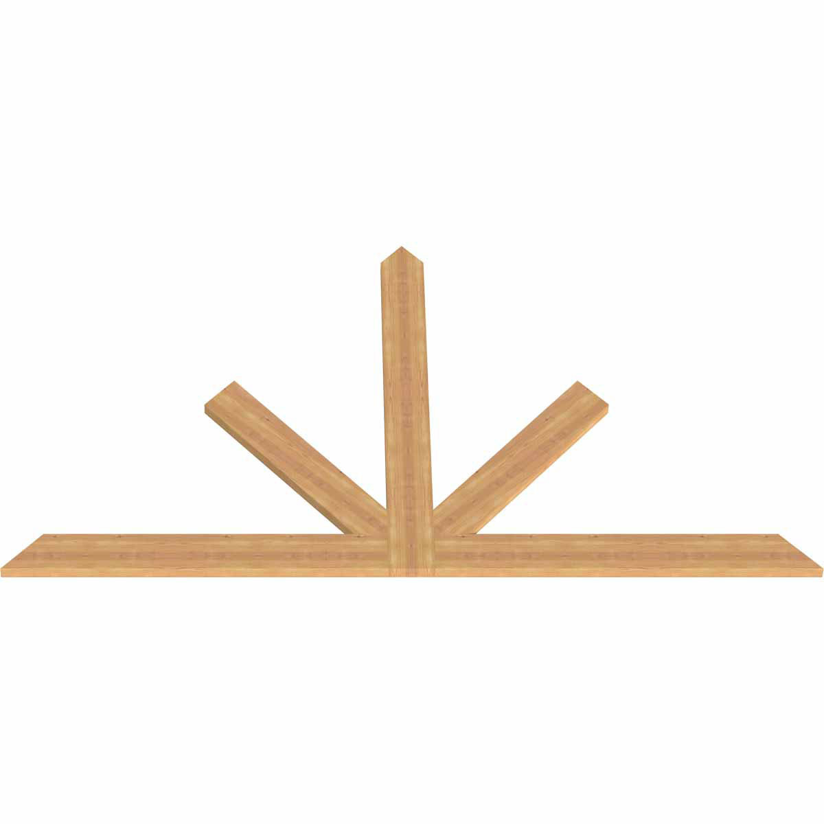 14/12 Pitch Saratoga Smooth Timber Gable Bracket GBW096X56X0206SAR00SWR