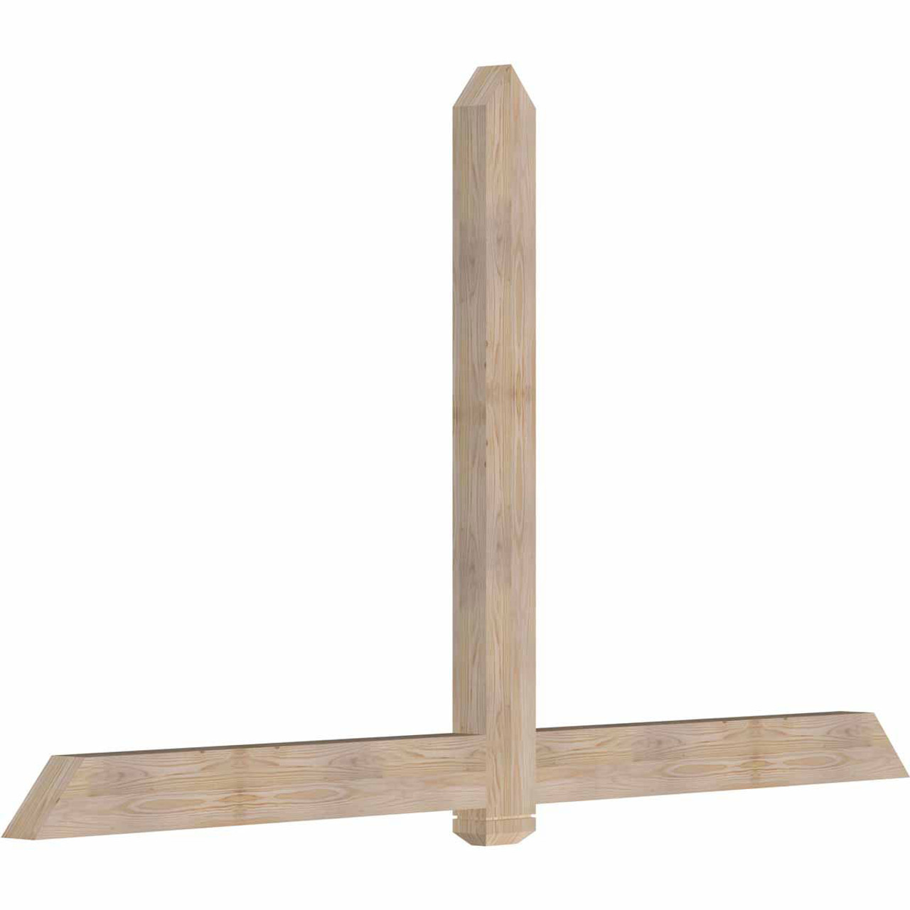 14/12 Pitch Eugene Smooth Timber Gable Bracket GBW096X56X0406EUG00SDF