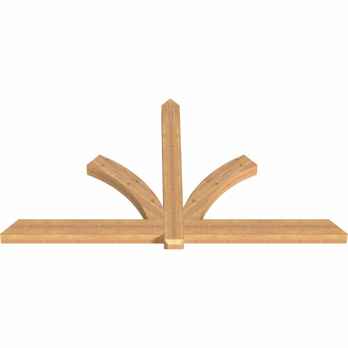 14/12 Pitch Redmond Smooth Timber Gable Bracket GBW096X56X0406RED00SWR