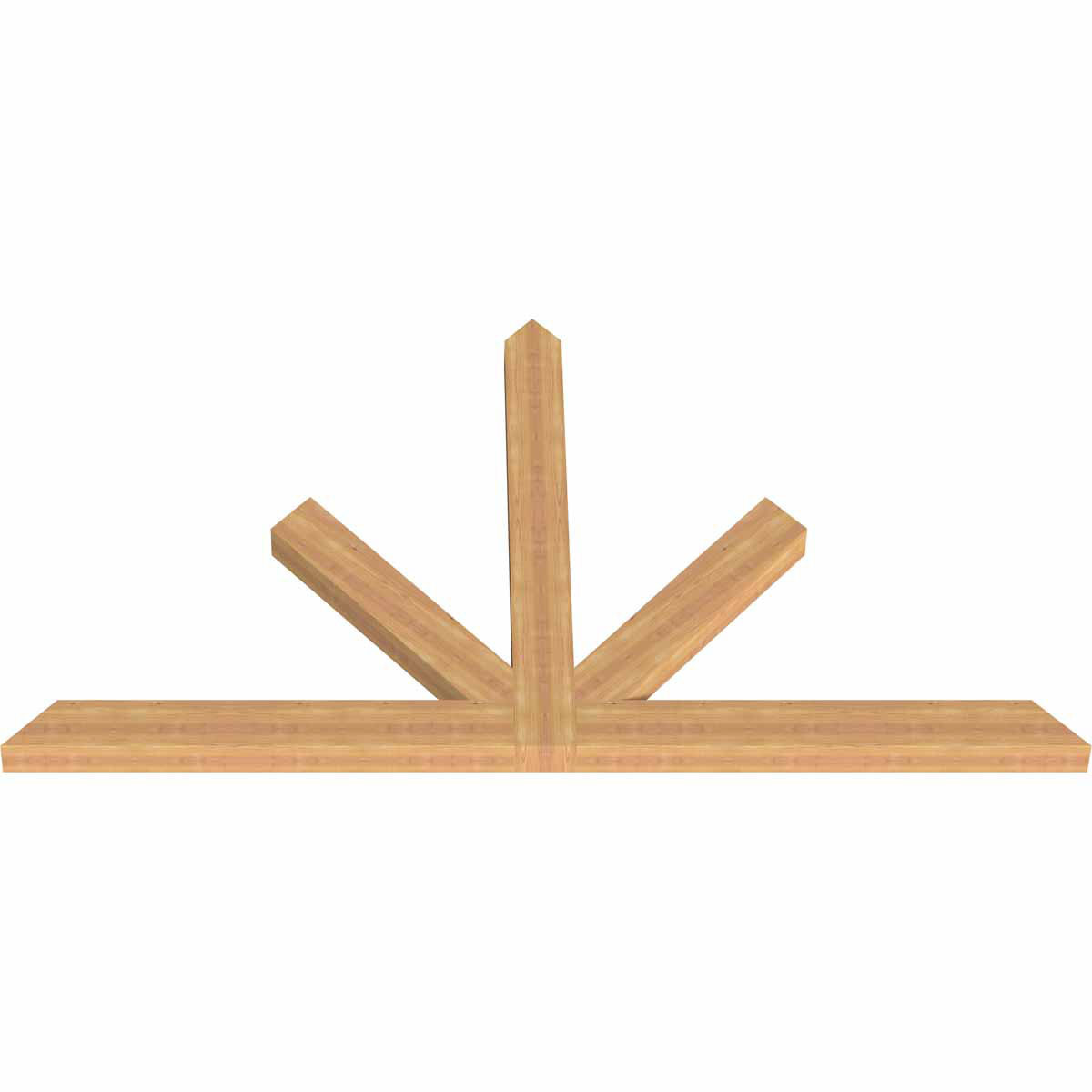 14/12 Pitch Saratoga Smooth Timber Gable Bracket GBW096X56X0406SAR00SWR