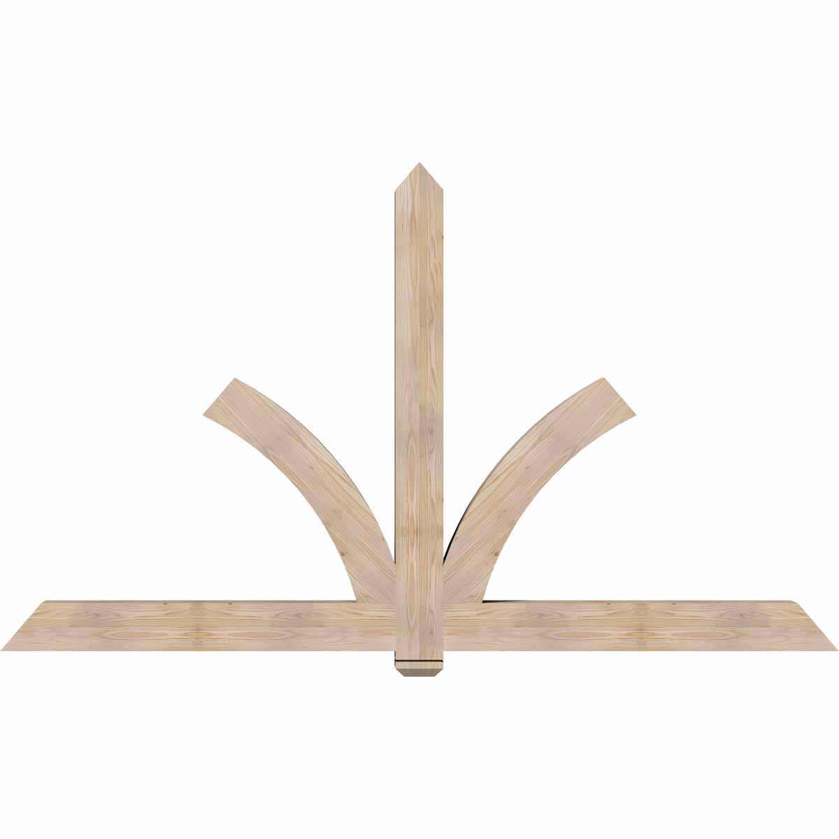 14/12 Pitch Redmond Smooth Timber Gable Bracket GBW096X56X0606RED00SDF