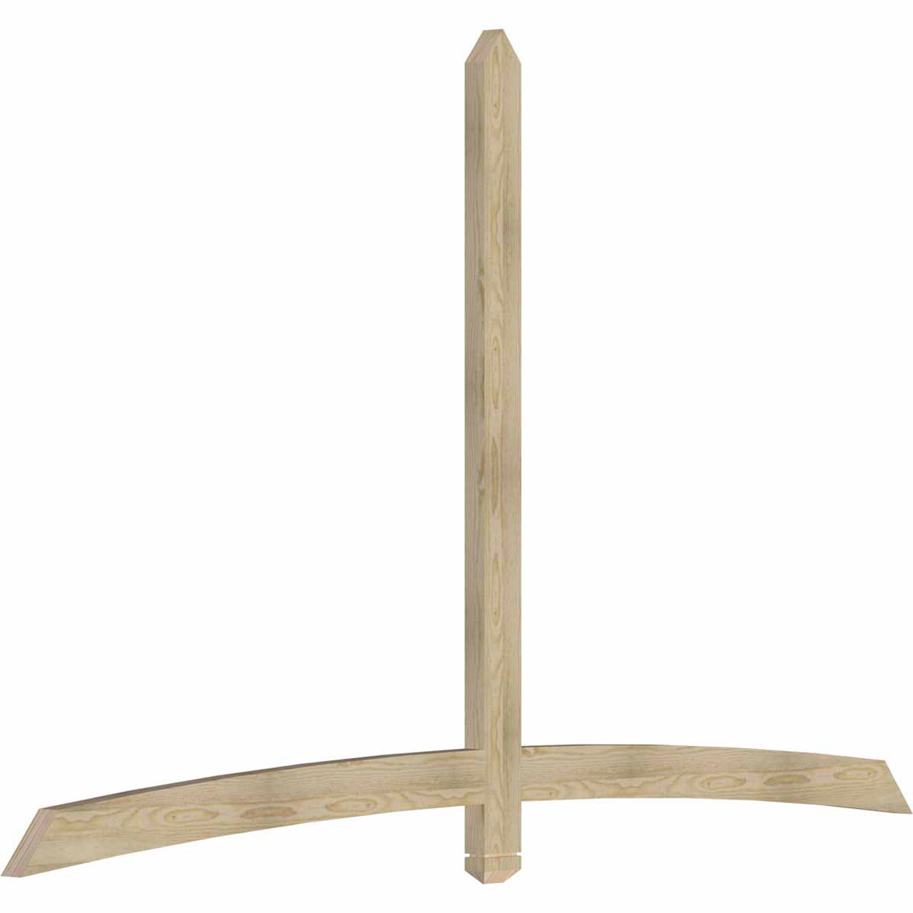 15/12 Pitch Bellingham Rough Sawn Timber Gable Bracket GBW096X60X0204BEL00RDF