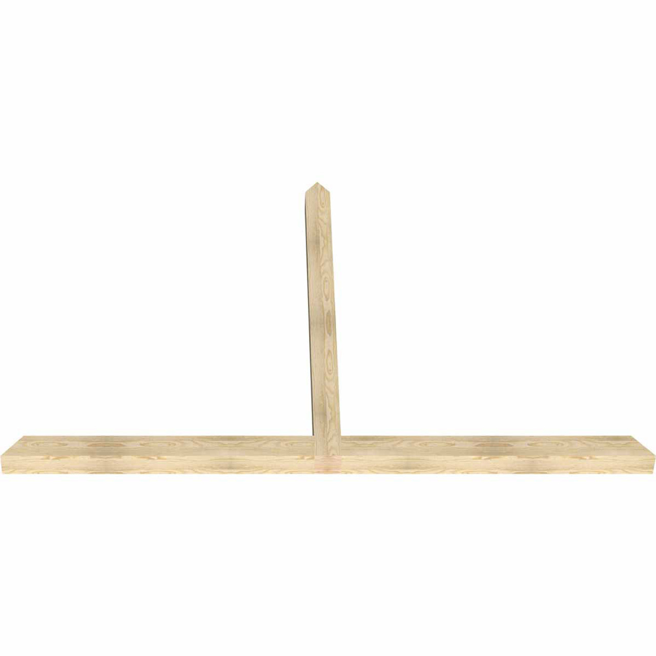 15/12 Pitch Portland Rough Sawn Timber Gable Bracket GBW096X60X0404POR00RDF