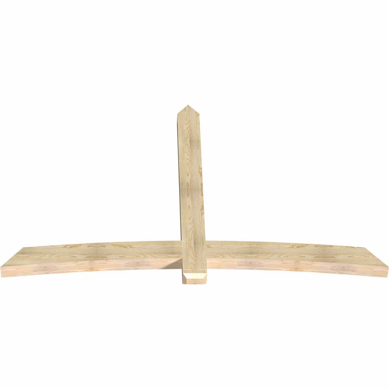 15/12 Pitch Bellingham Rough Sawn Timber Gable Bracket GBW096X60X0406BEL00RDF