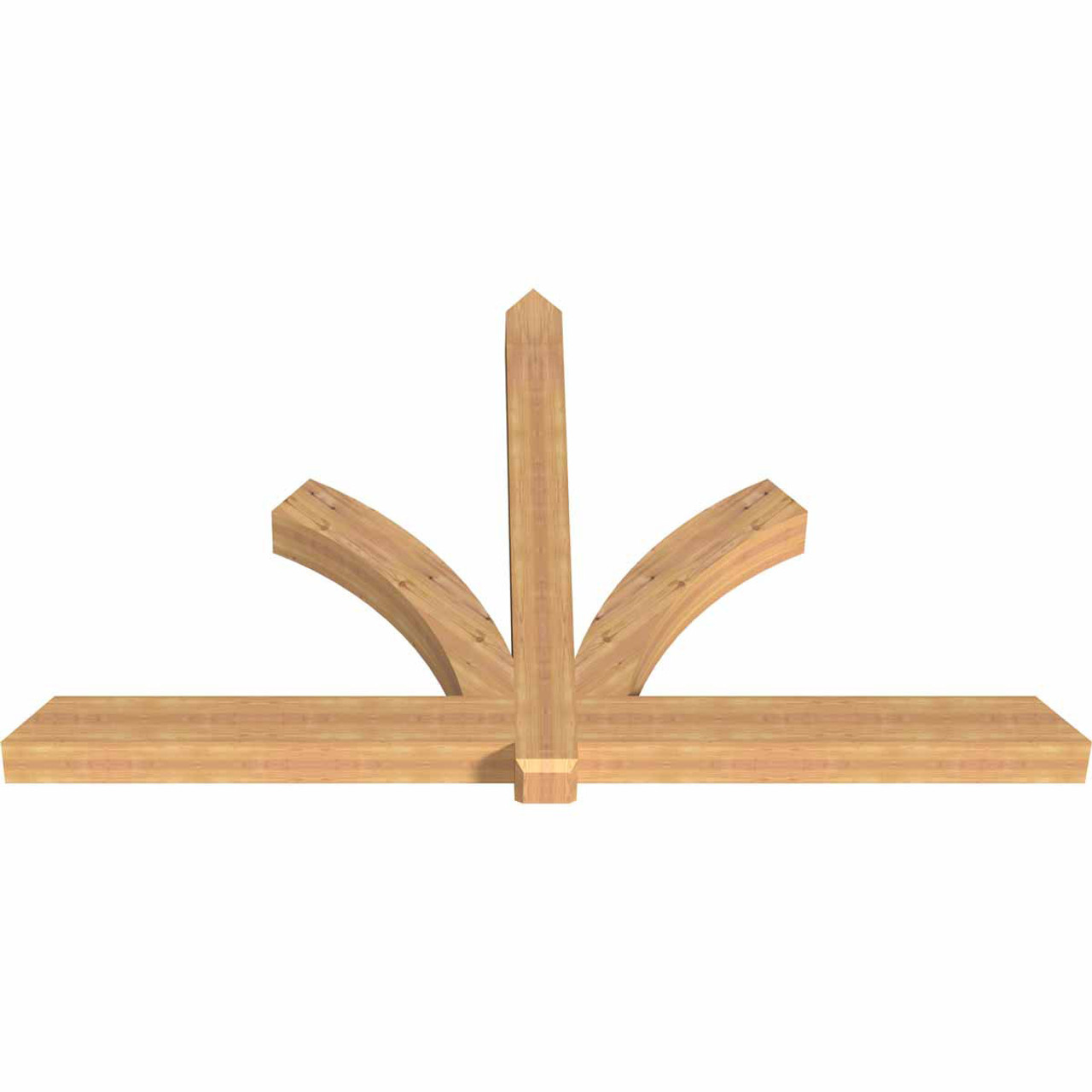 15/12 Pitch Redmond Smooth Timber Gable Bracket GBW096X60X0606RED00SWR