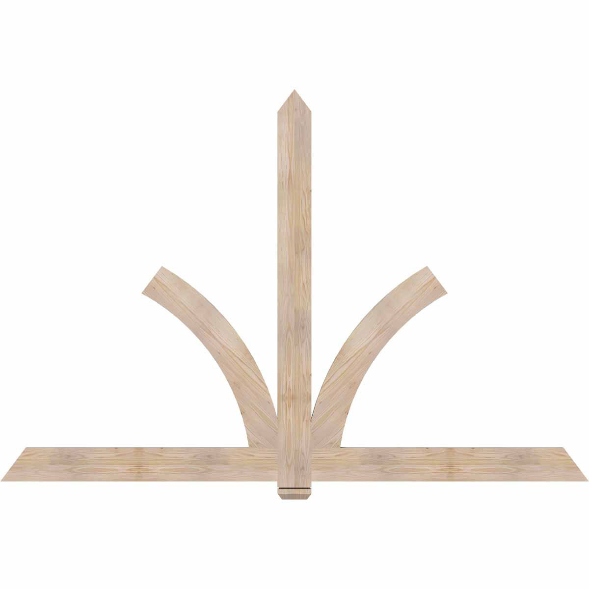 16/12 Pitch Redmond Smooth Timber Gable Bracket GBW096X64X0206RED00SDF