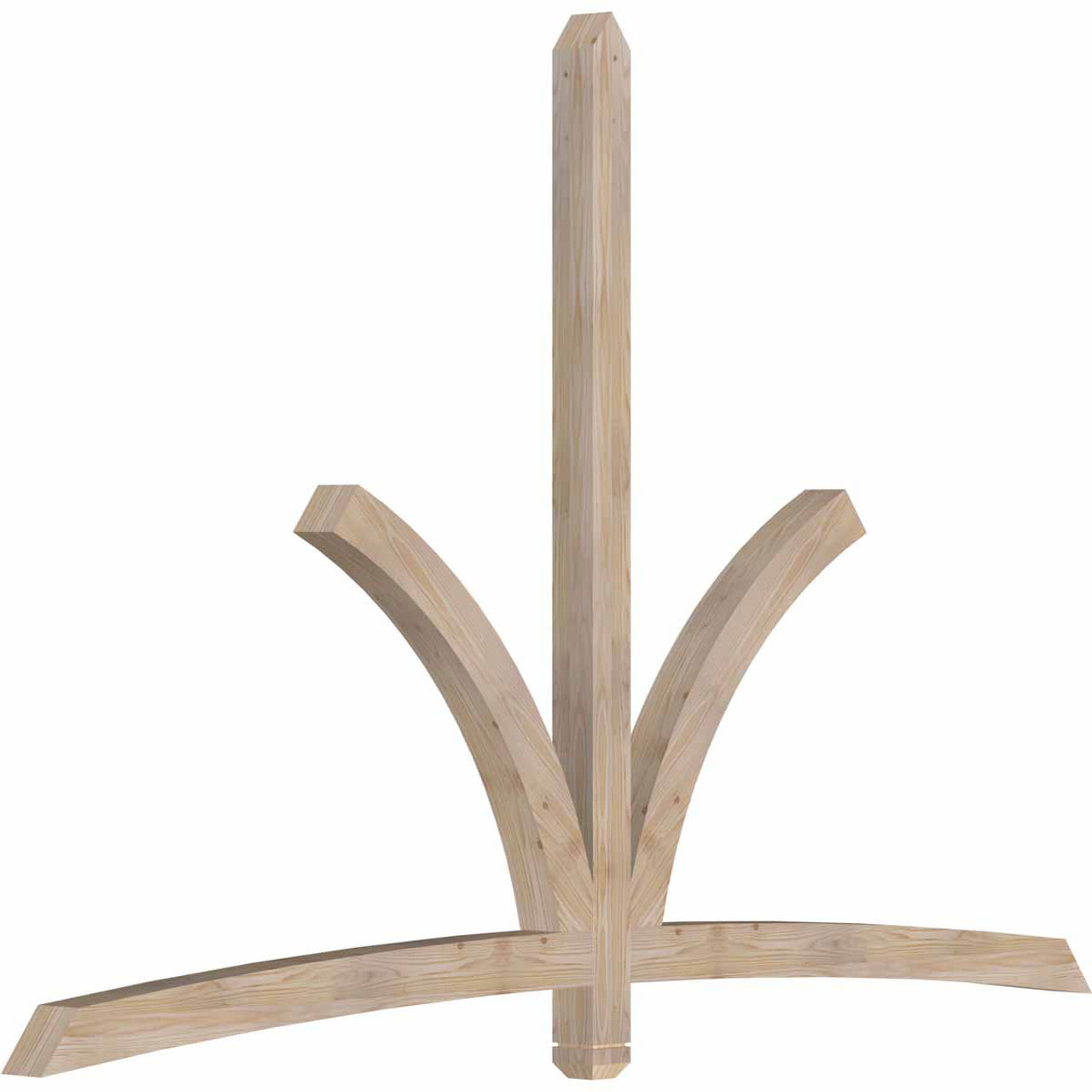 16/12 Pitch Davenport Smooth Timber Gable Bracket GBW096X64X0404DAV00SDF