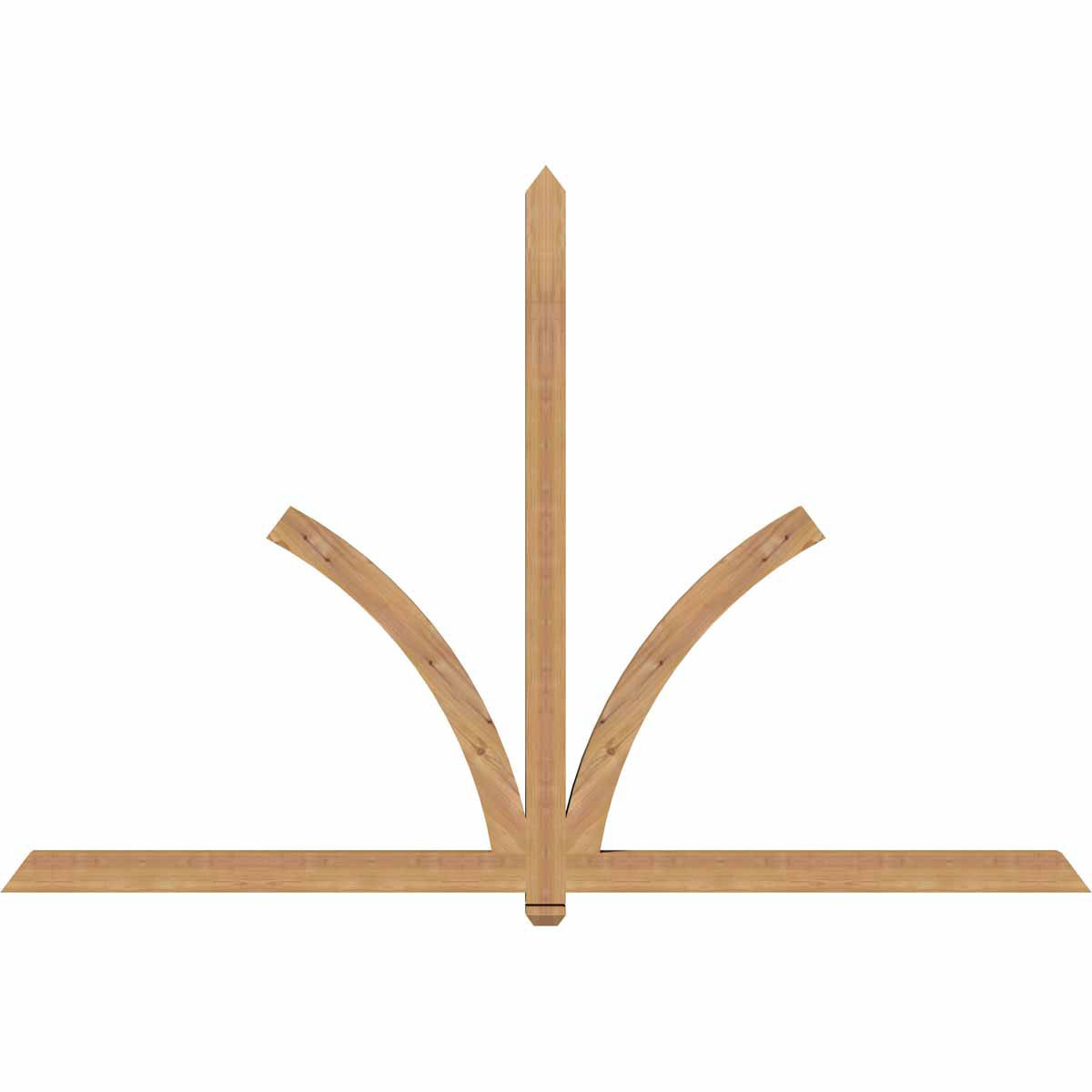 16/12 Pitch Redmond Smooth Timber Gable Bracket GBW096X64X0404RED00SWR