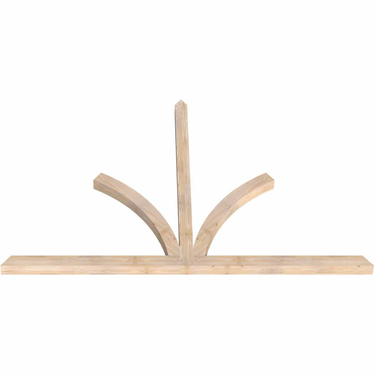 16/12 Pitch Richland Smooth Timber Gable Bracket GBW096X64X0404RIC00SDF