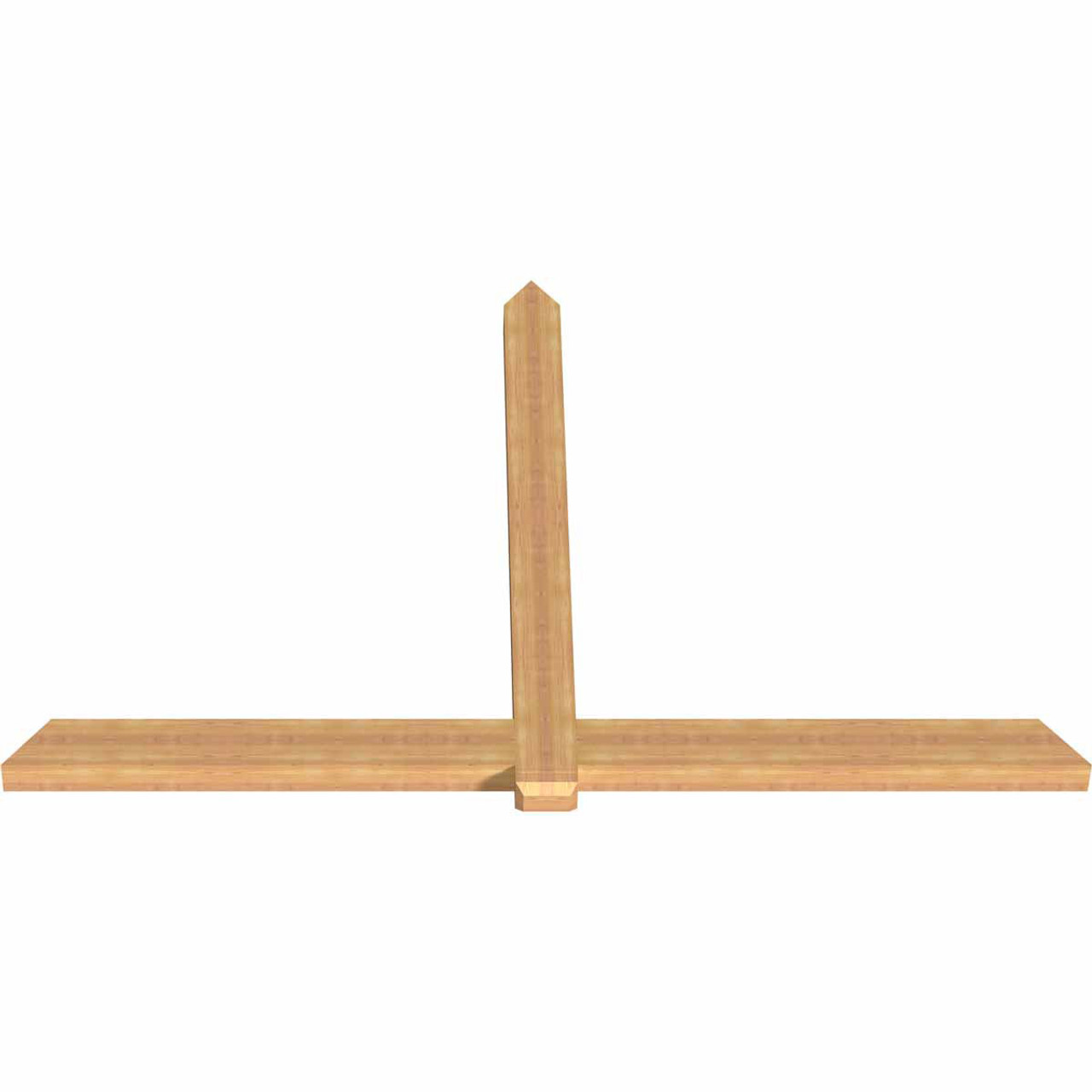 16/12 Pitch Eugene Smooth Timber Gable Bracket GBW096X64X0406EUG00SWR