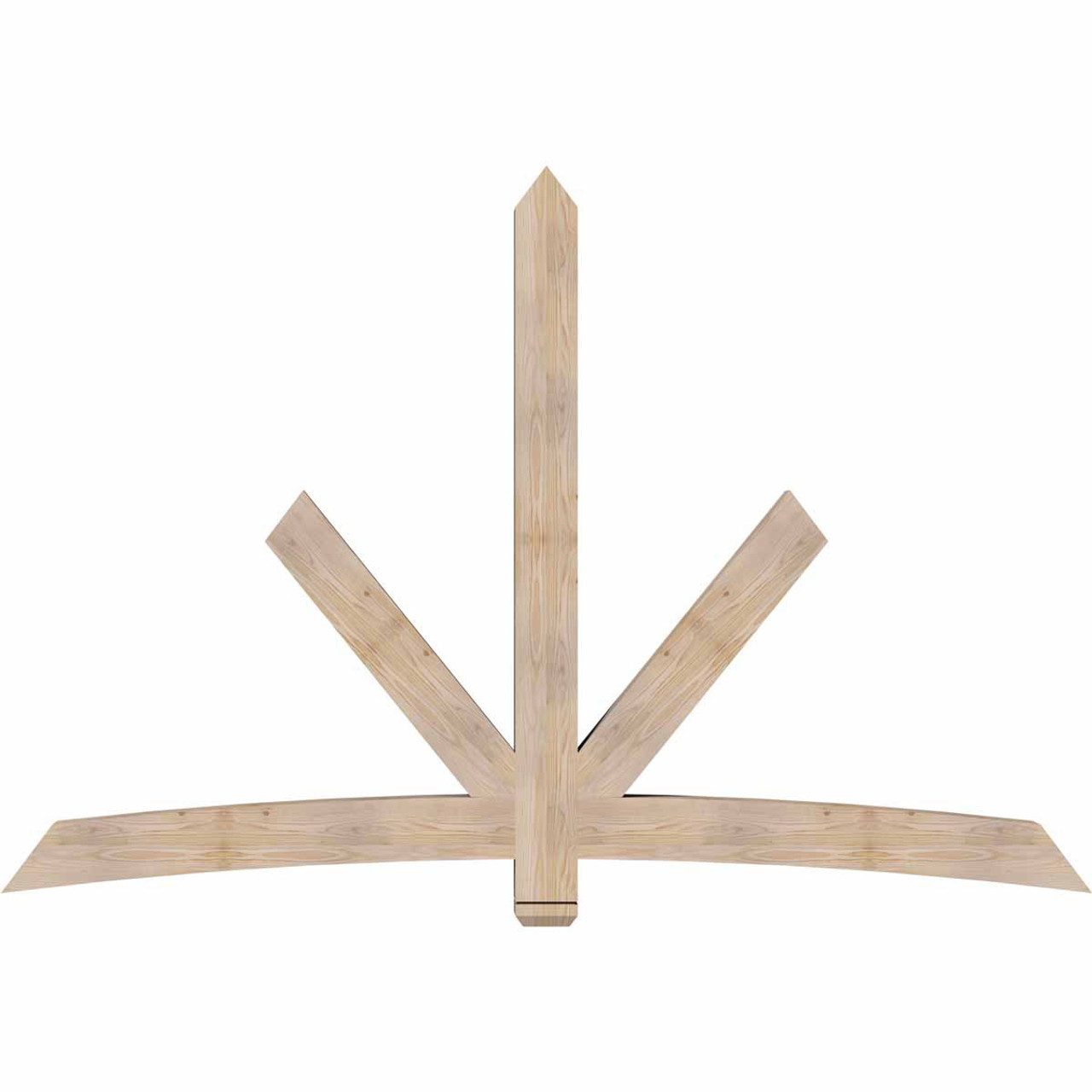 16/12 Pitch Alberta Smooth Timber Gable Bracket GBW096X64X0606ALB00SDF