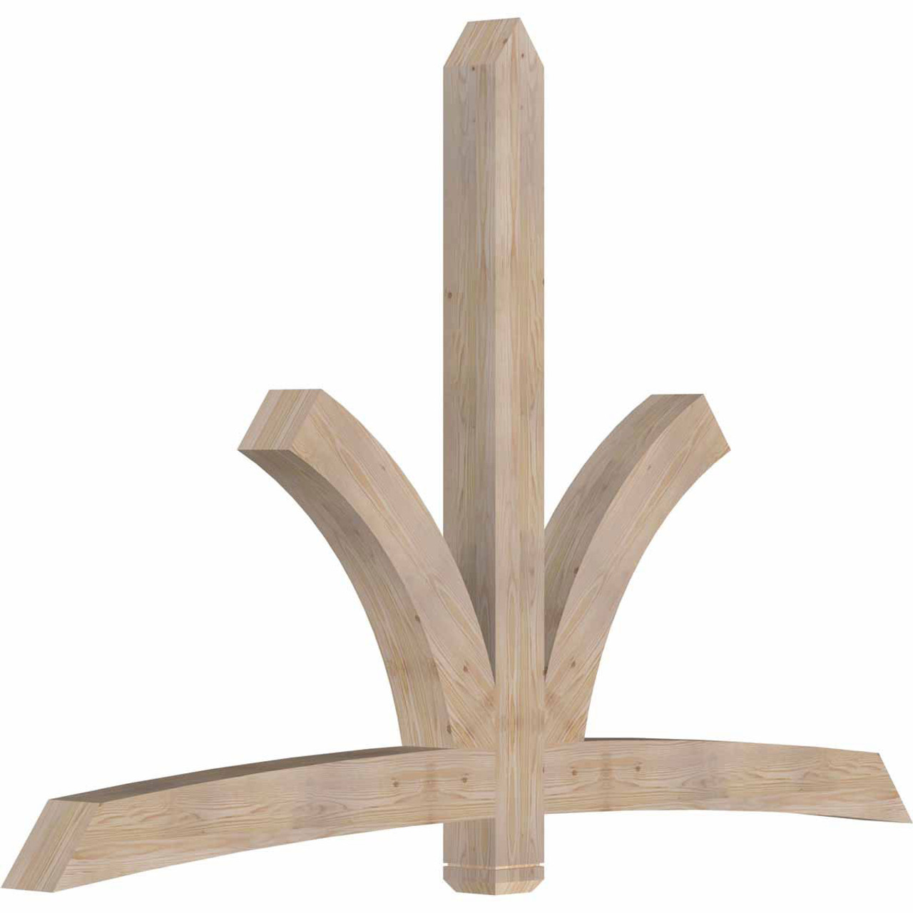 16/12 Pitch Davenport Smooth Timber Gable Bracket GBW096X64X0606DAV00SDF