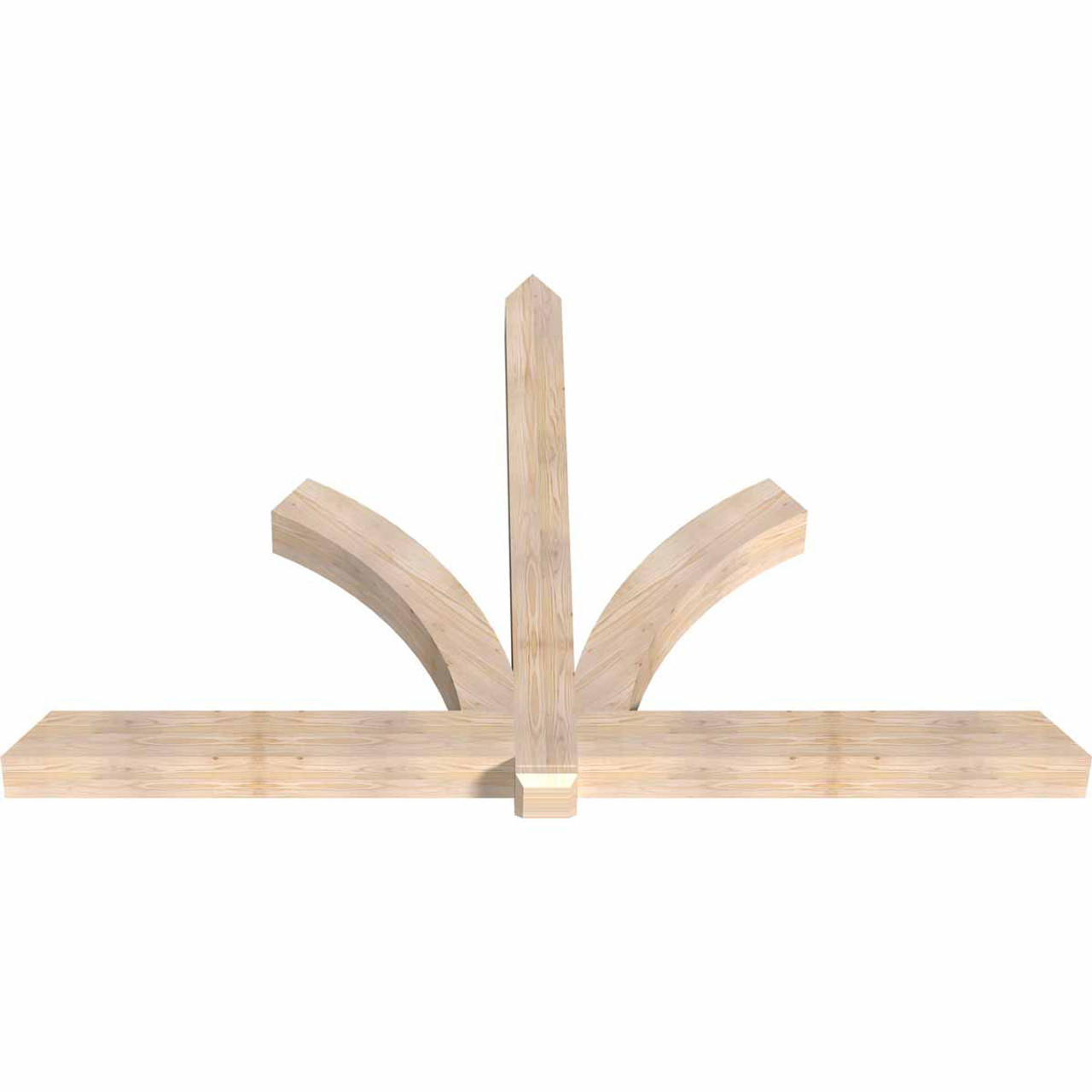 16/12 Pitch Redmond Smooth Timber Gable Bracket GBW096X64X0606RED00SDF