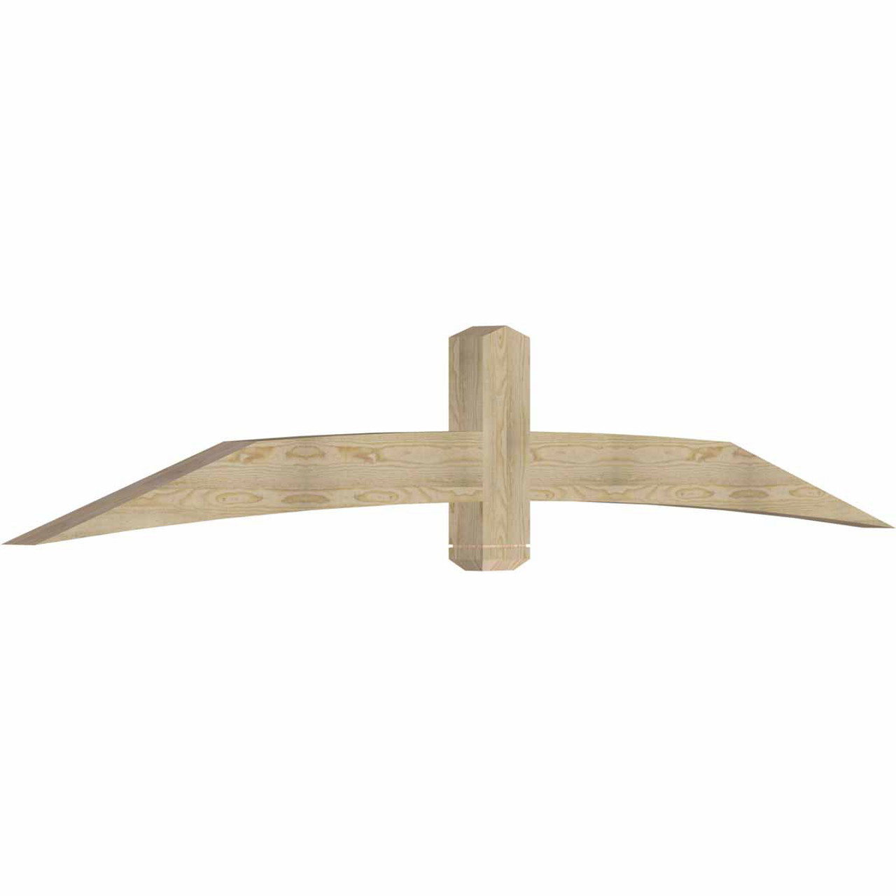 4/12 Pitch Bellingham Rough Sawn Timber Gable Bracket GBW108X18X0406BEL00RDF