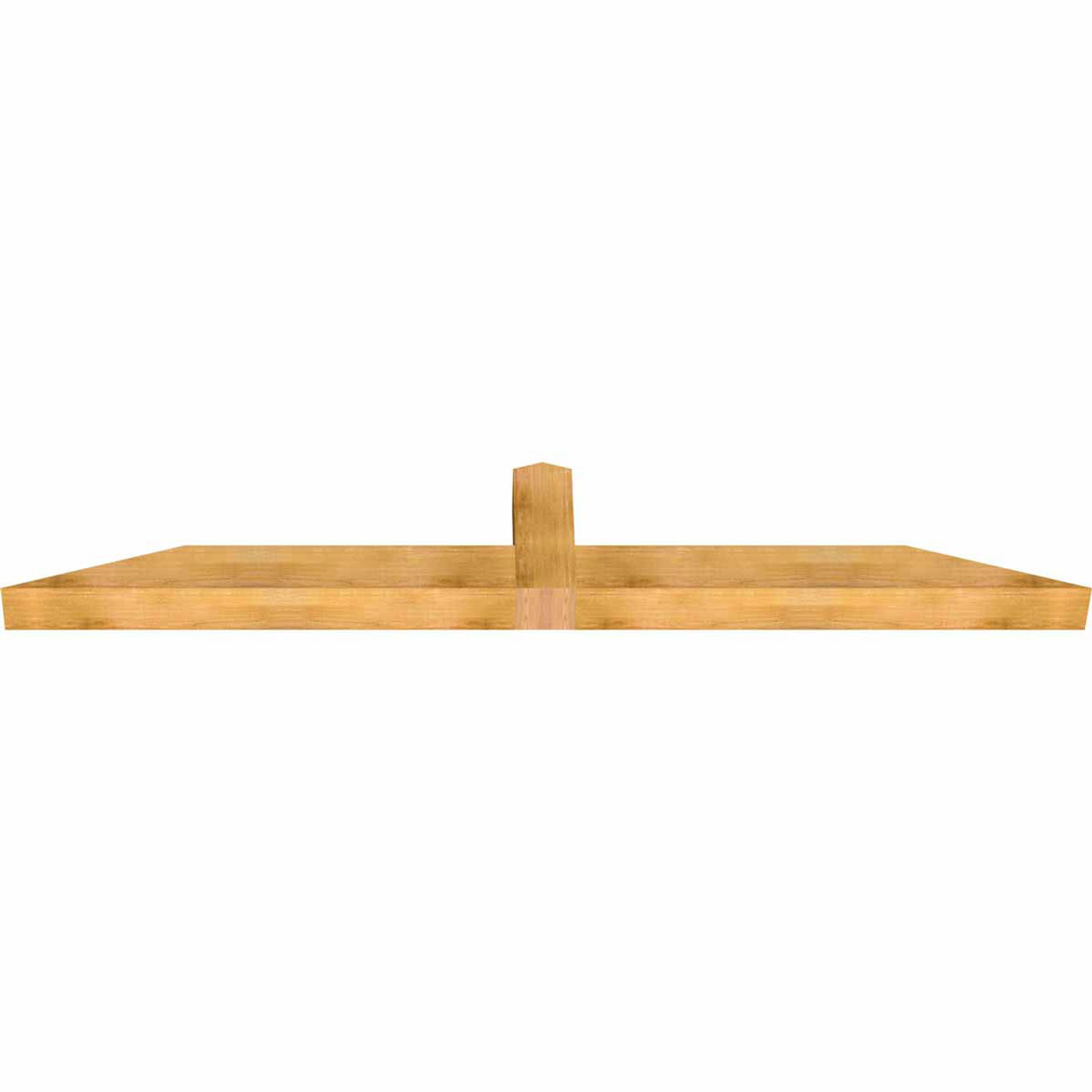 4/12 Pitch Portland Rough Sawn Timber Gable Bracket GBW108X18X0606POR00RWR