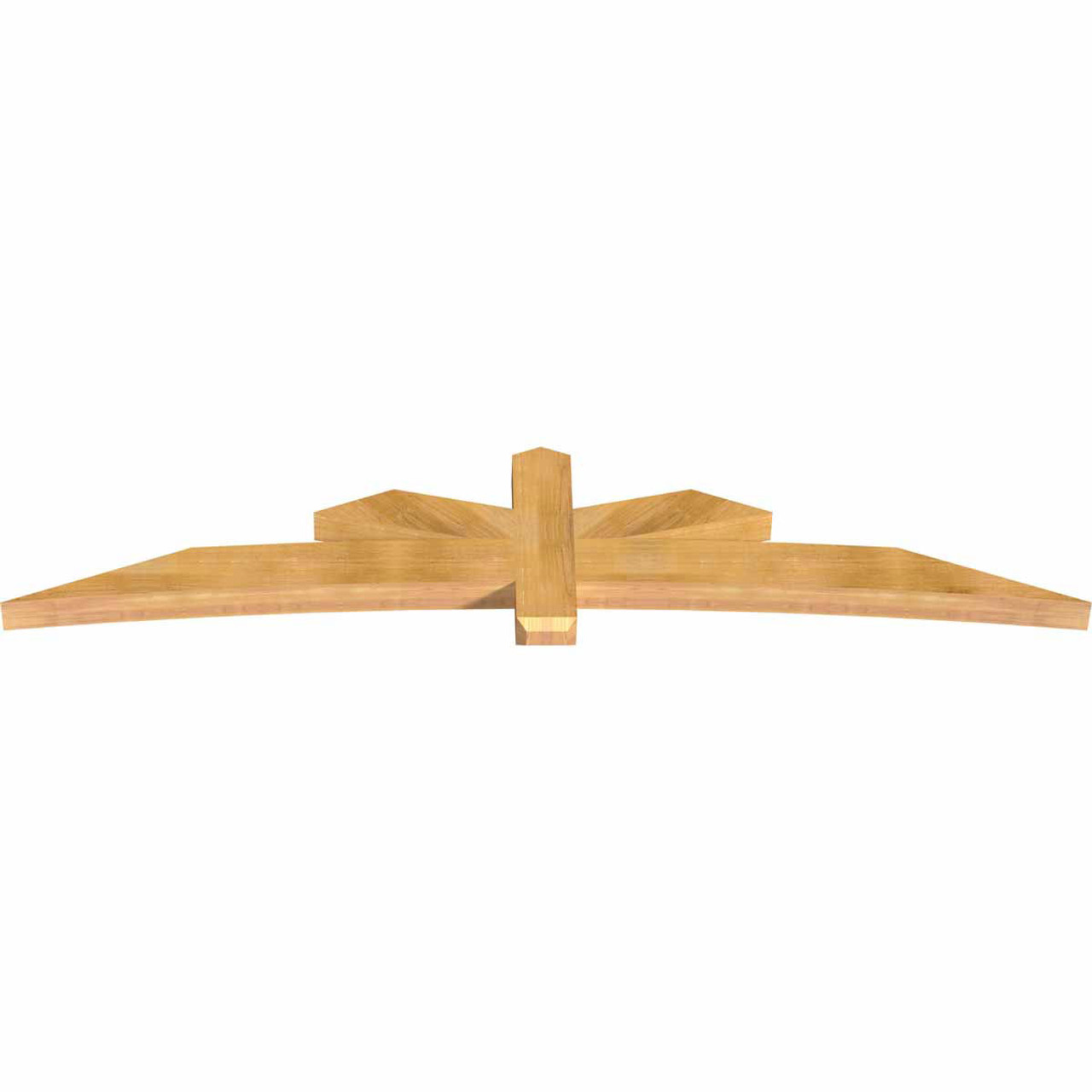 5/12 Pitch Alberta Rough Sawn Timber Gable Bracket GBW108X22X0406ALB00RWR