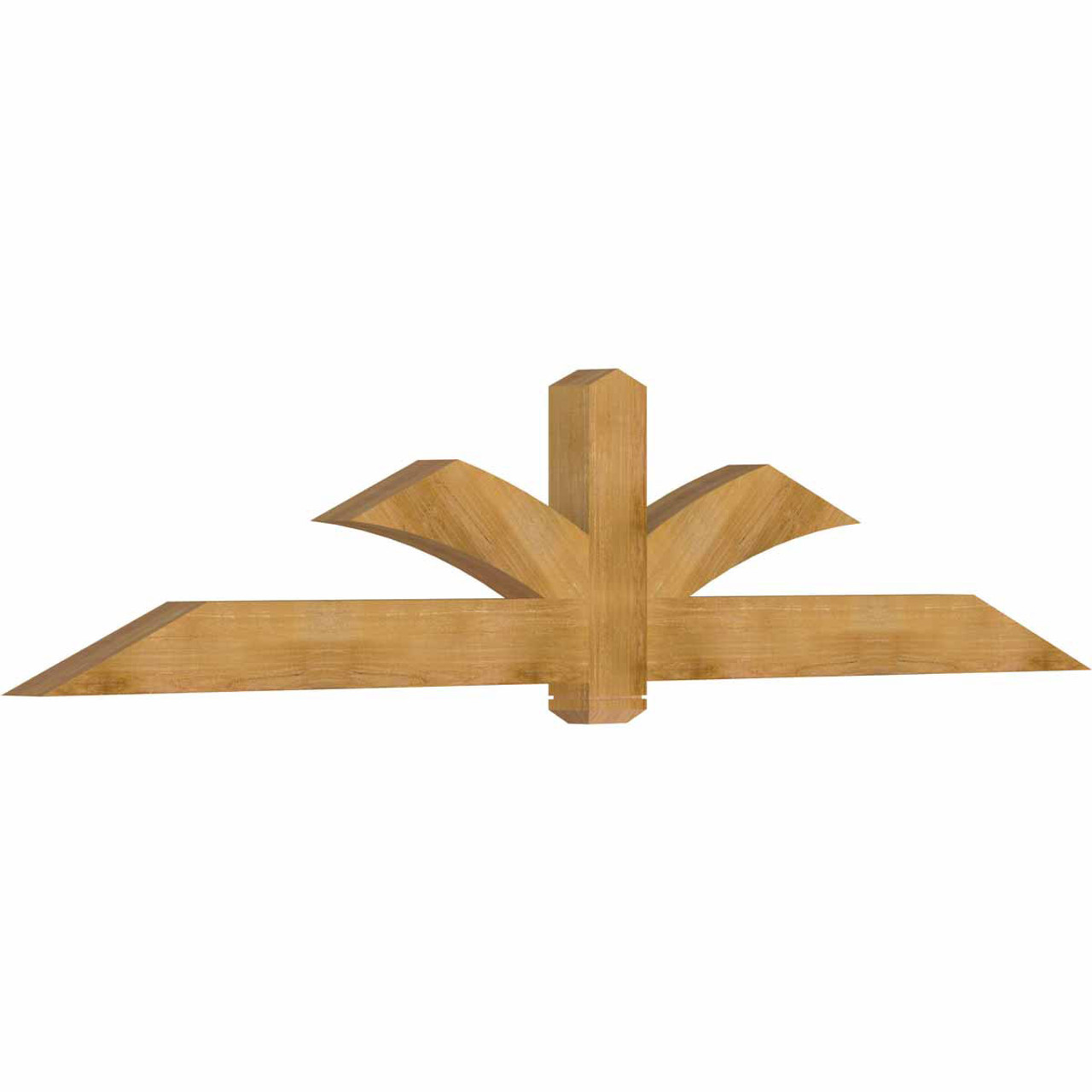 5/12 Pitch Redmond Rough Sawn Timber Gable Bracket GBW108X22X0406RED00RWR