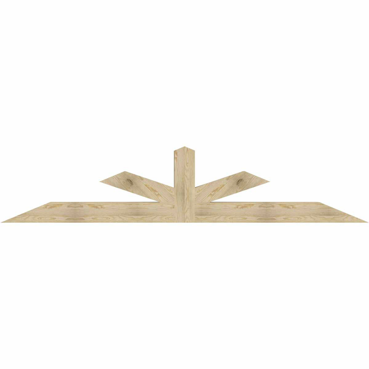 5/12 Pitch Saratoga Rough Sawn Timber Gable Bracket GBW108X22X0606SAR00RDF