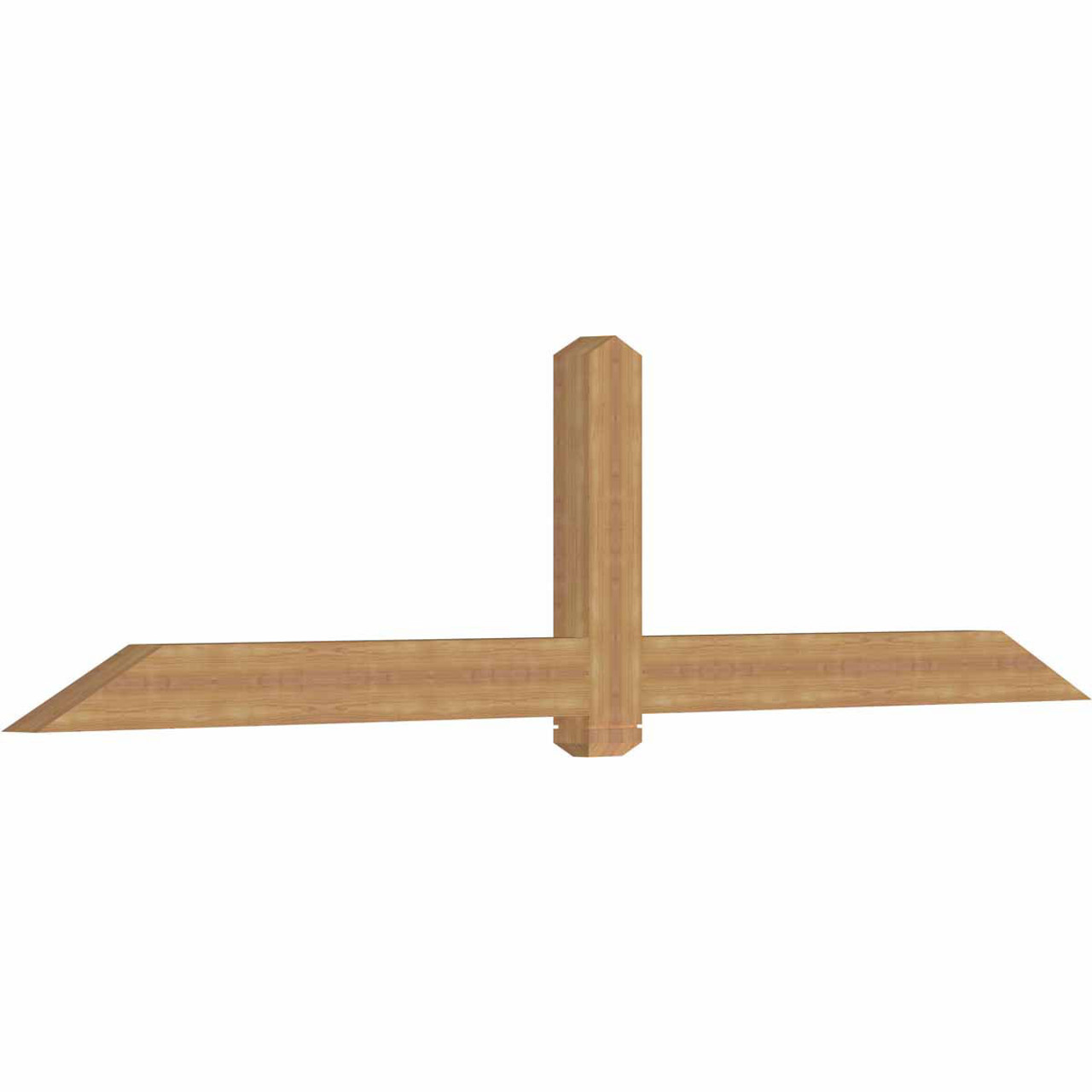 6/12 Pitch Eugene Smooth Timber Gable Bracket GBW108X27X0406EUG00SWR