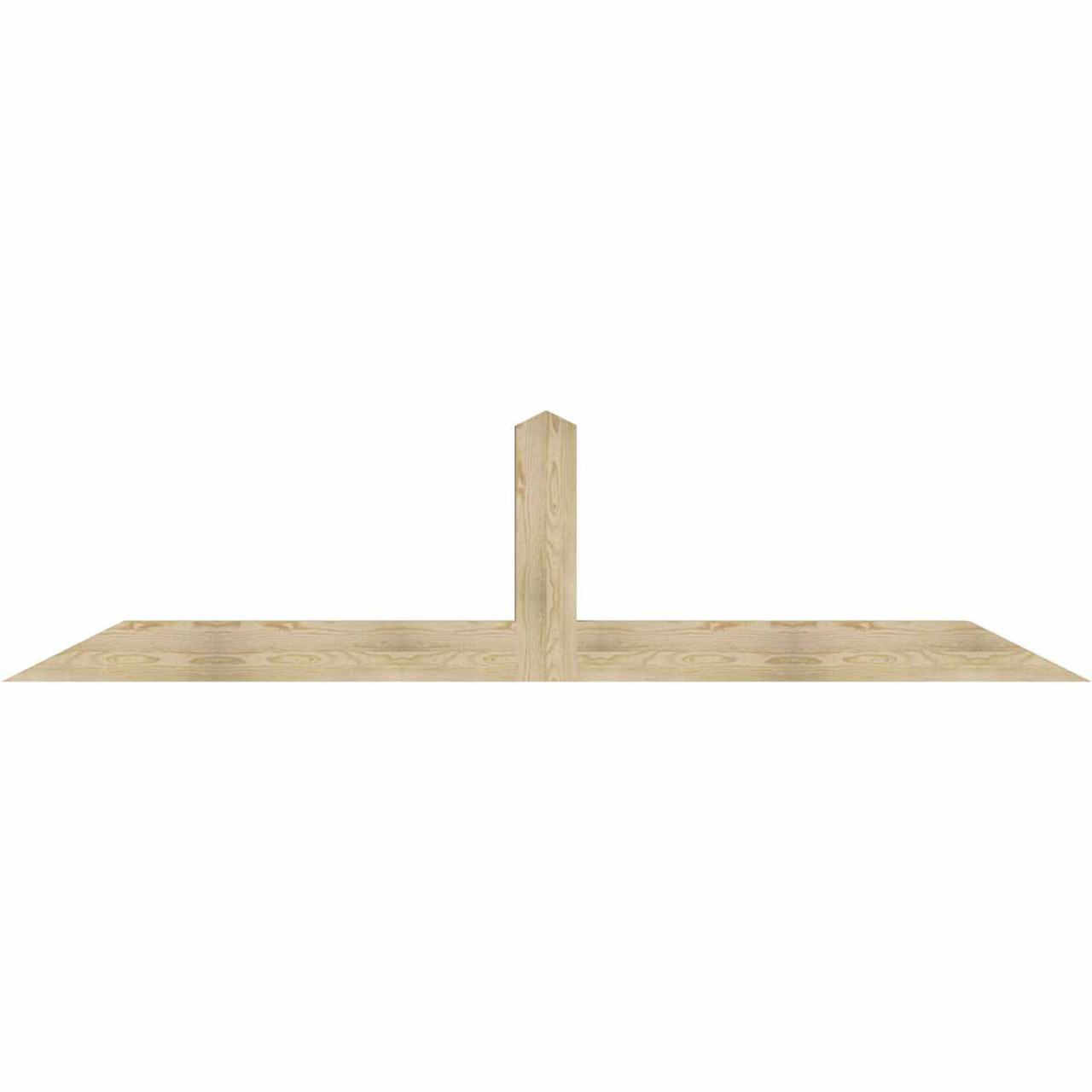 6/12 Pitch Portland Rough Sawn Timber Gable Bracket GBW108X27X0406POR00RDF