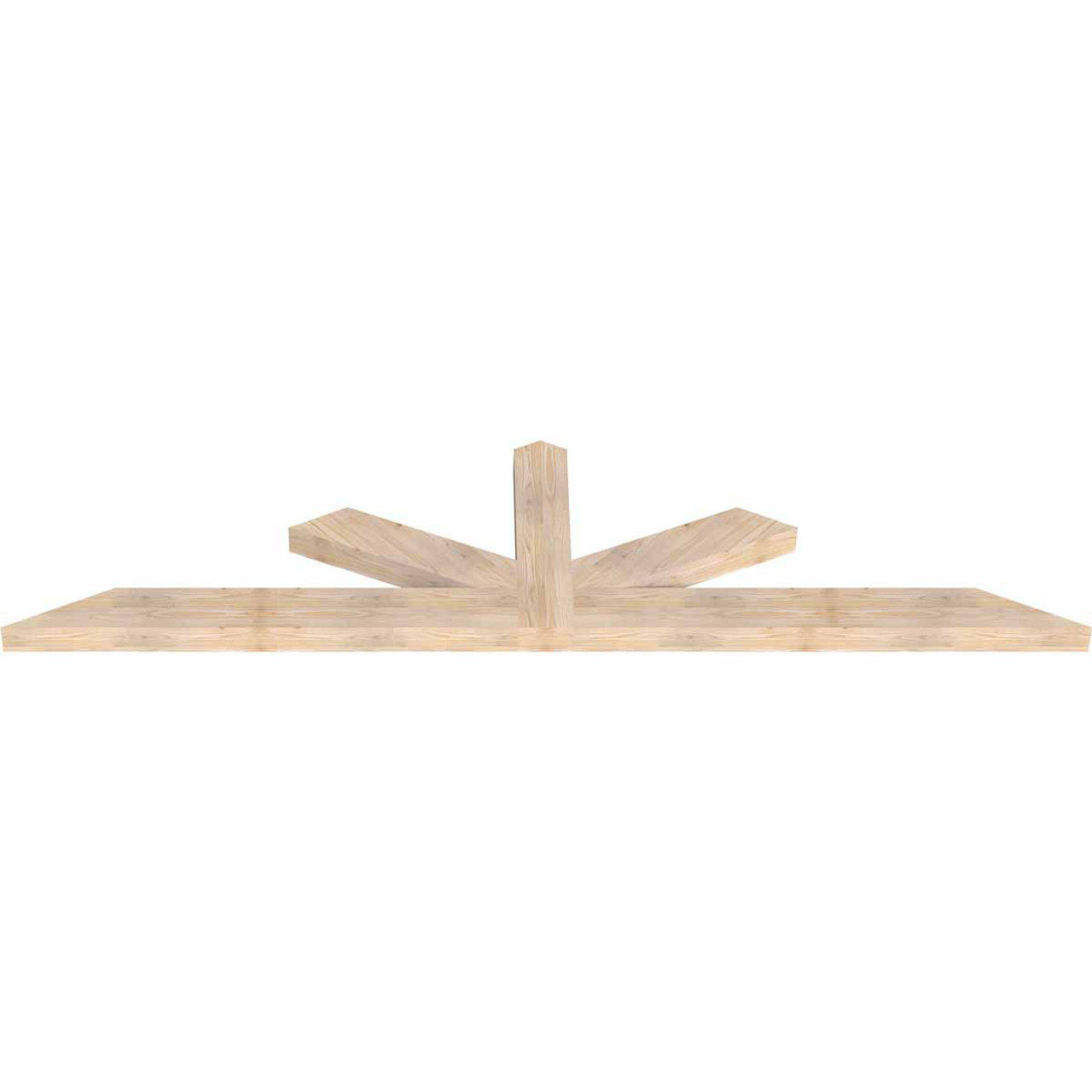 6/12 Pitch Saratoga Smooth Timber Gable Bracket GBW108X27X0406SAR00SDF