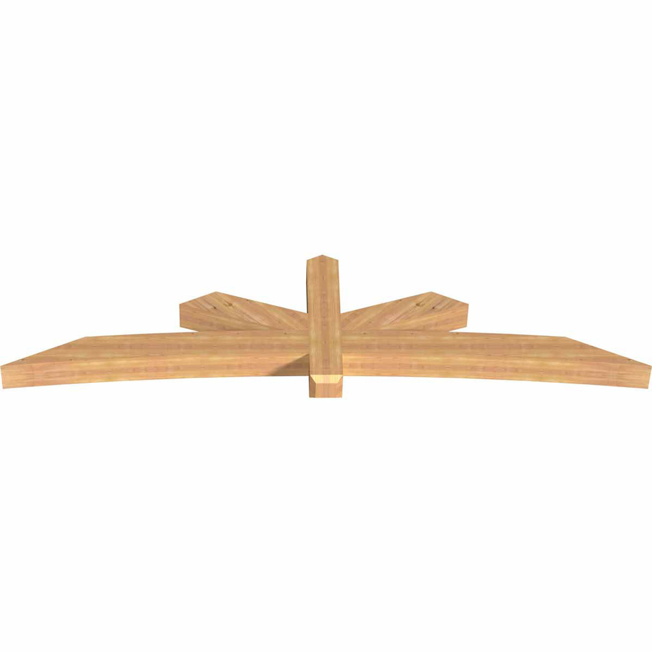 6/12 Pitch Alberta Smooth Timber Gable Bracket GBW108X27X0606ALB00SWR