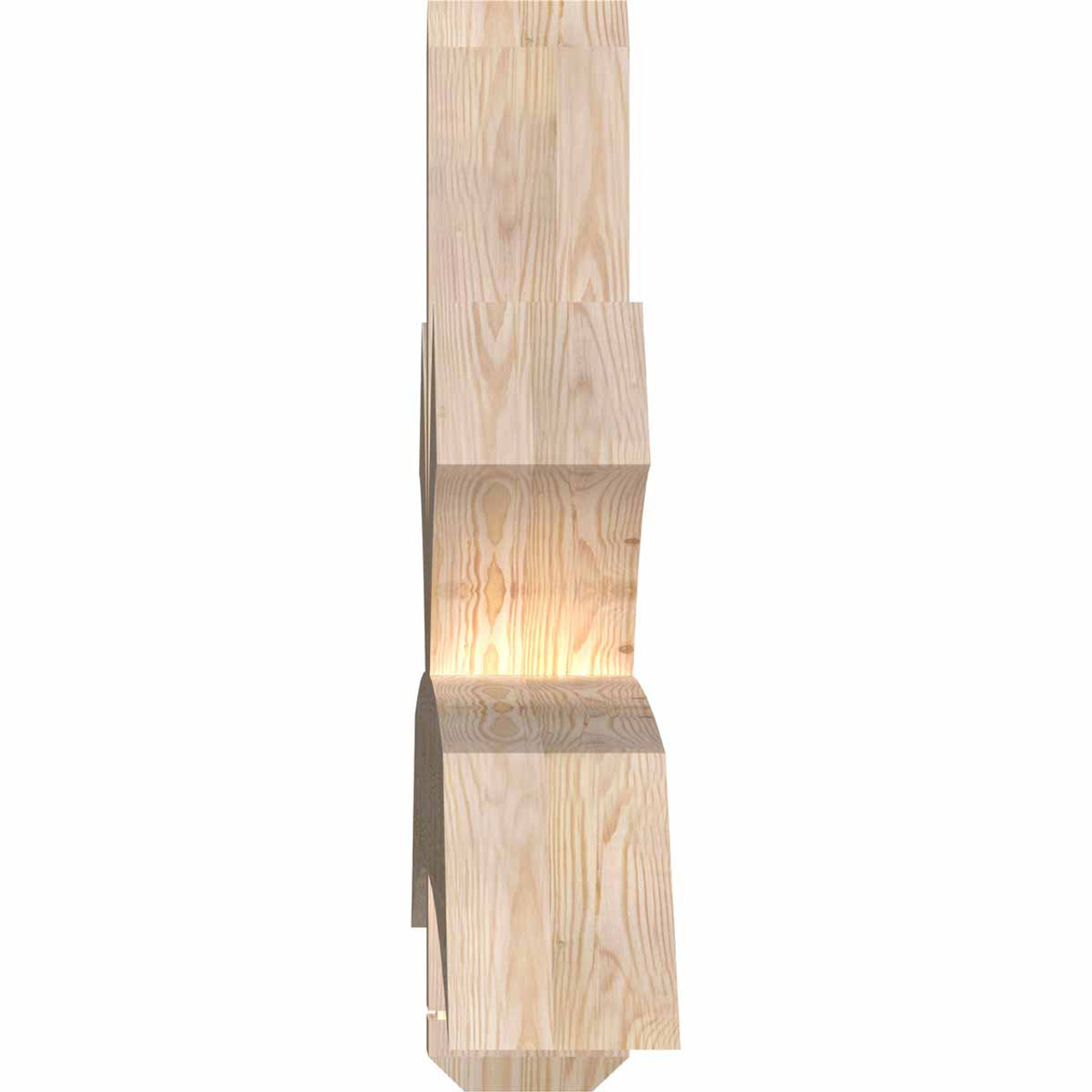 6/12 Pitch Davenport Smooth Timber Gable Bracket GBW108X27X0606DAV00SDF