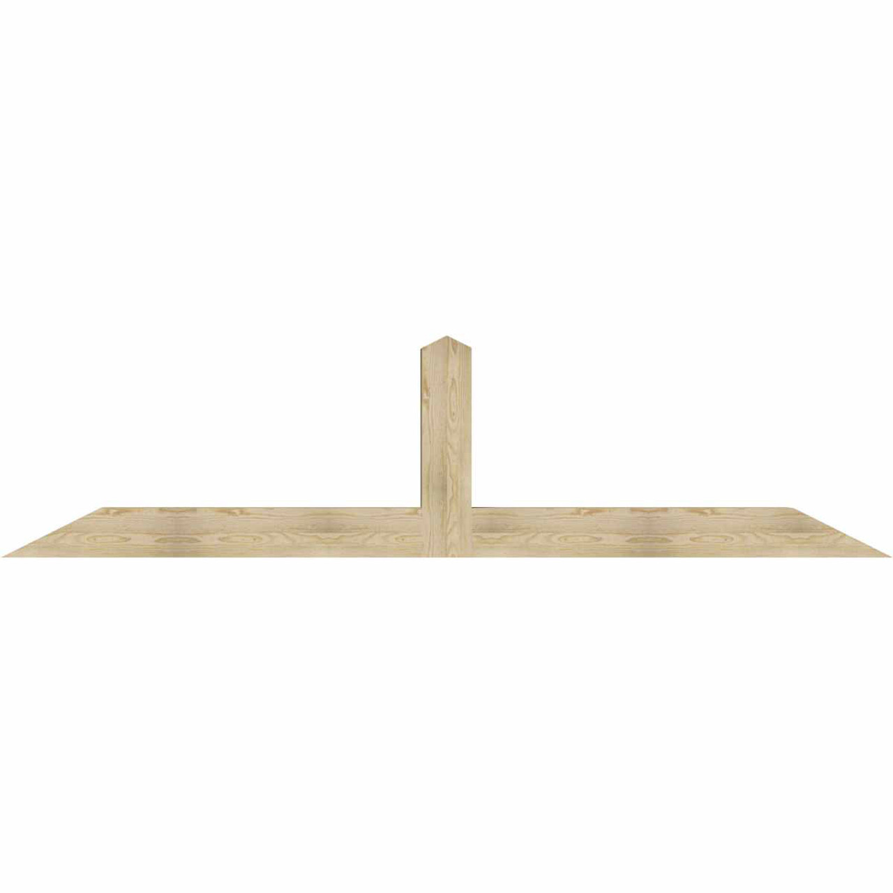 6/12 Pitch Portland Rough Sawn Timber Gable Bracket GBW108X27X0606POR00RDF