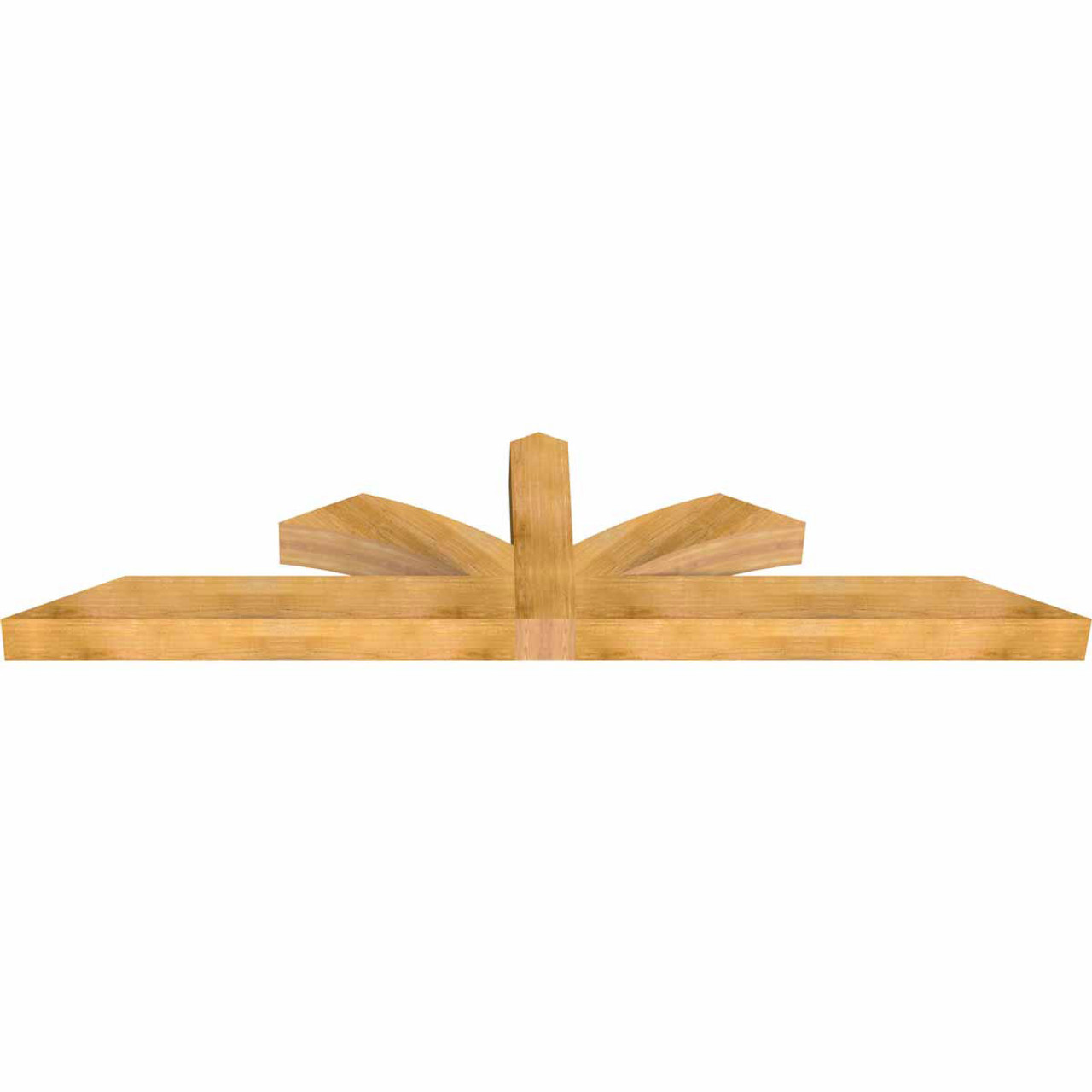 6/12 Pitch Richland Rough Sawn Timber Gable Bracket GBW108X27X0606RIC00RWR