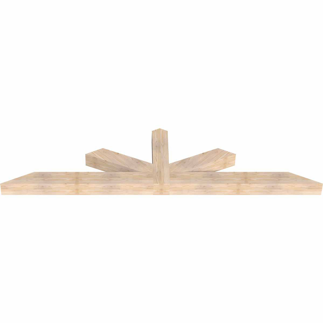 6/12 Pitch Saratoga Smooth Timber Gable Bracket GBW108X27X0606SAR00SDF