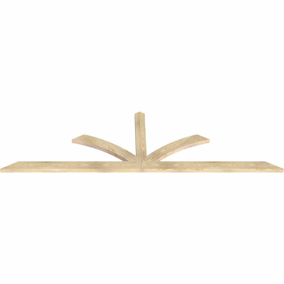 7/12 Pitch Richland Rough Sawn Timber Gable Bracket GBW108X31X0204RIC00RDF