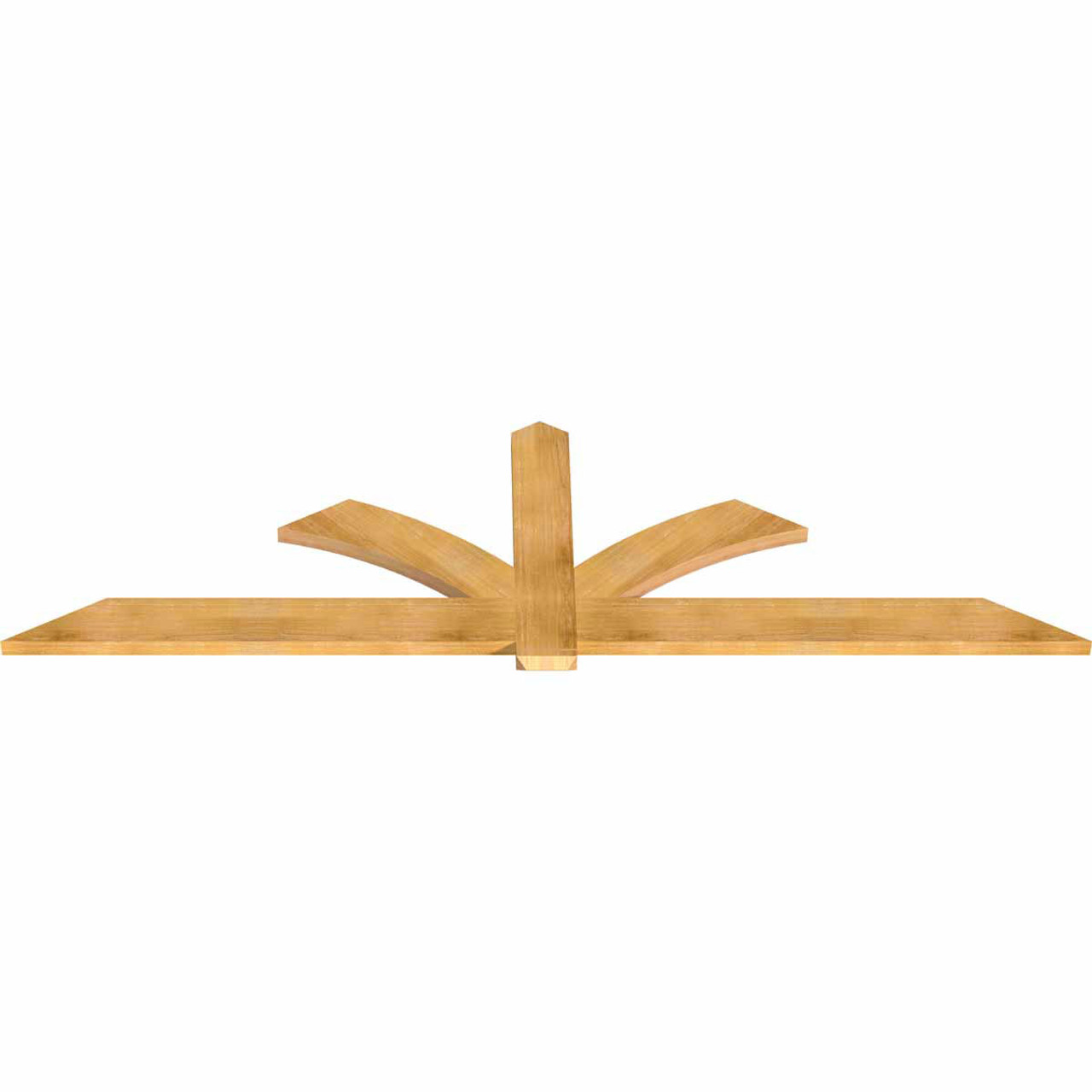 7/12 Pitch Redmond Rough Sawn Timber Gable Bracket GBW108X31X0206RED00RWR