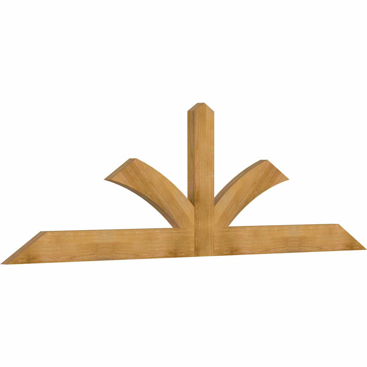 7/12 Pitch Richland Rough Sawn Timber Gable Bracket GBW108X31X0206RIC00RWR