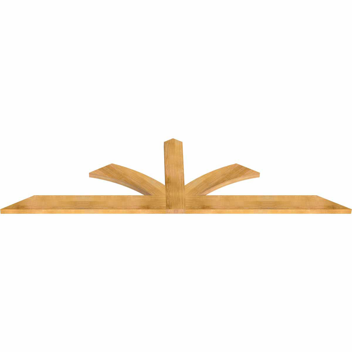7/12 Pitch Richland Rough Sawn Timber Gable Bracket GBW108X31X0206RIC00RWR