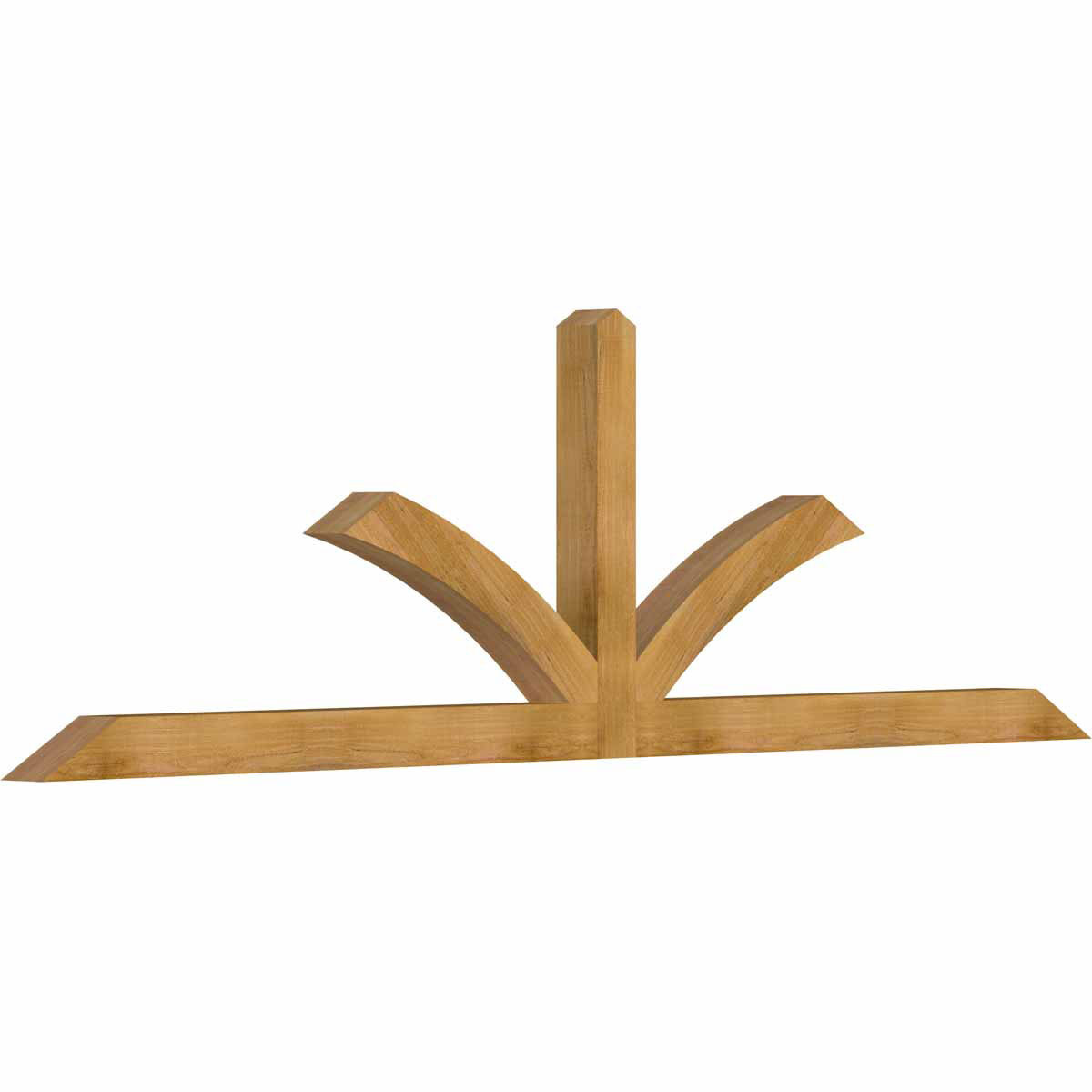 7/12 Pitch Richland Rough Sawn Timber Gable Bracket GBW108X31X0404RIC00RWR