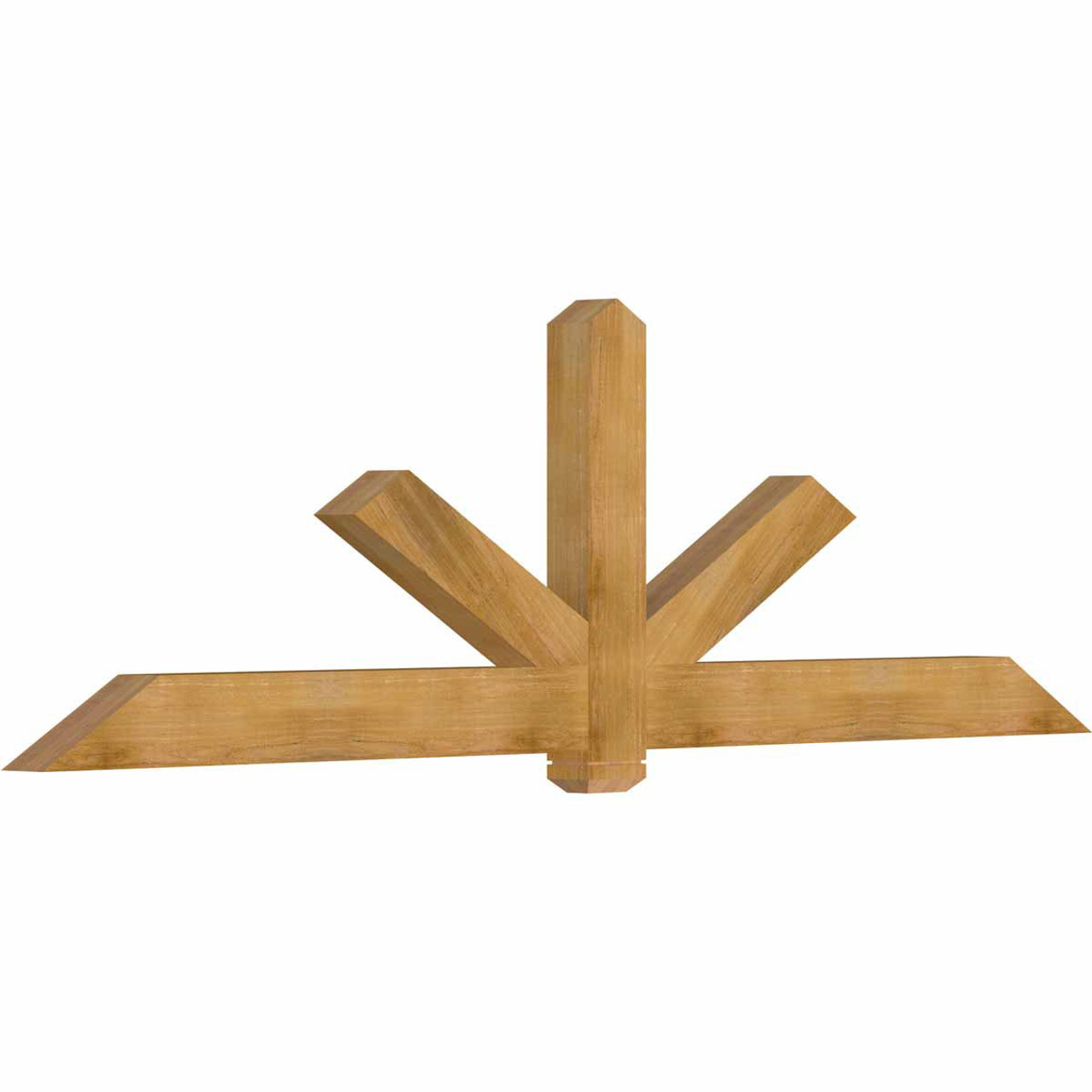 7/12 Pitch Kennewick Rough Sawn Timber Gable Bracket GBW108X31X0406KEN00RWR