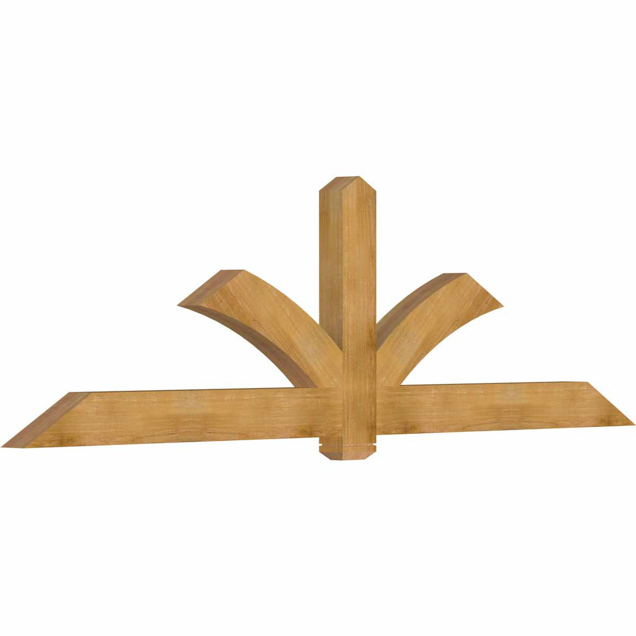 7/12 Pitch Redmond Rough Sawn Timber Gable Bracket GBW108X31X0406RED00RWR