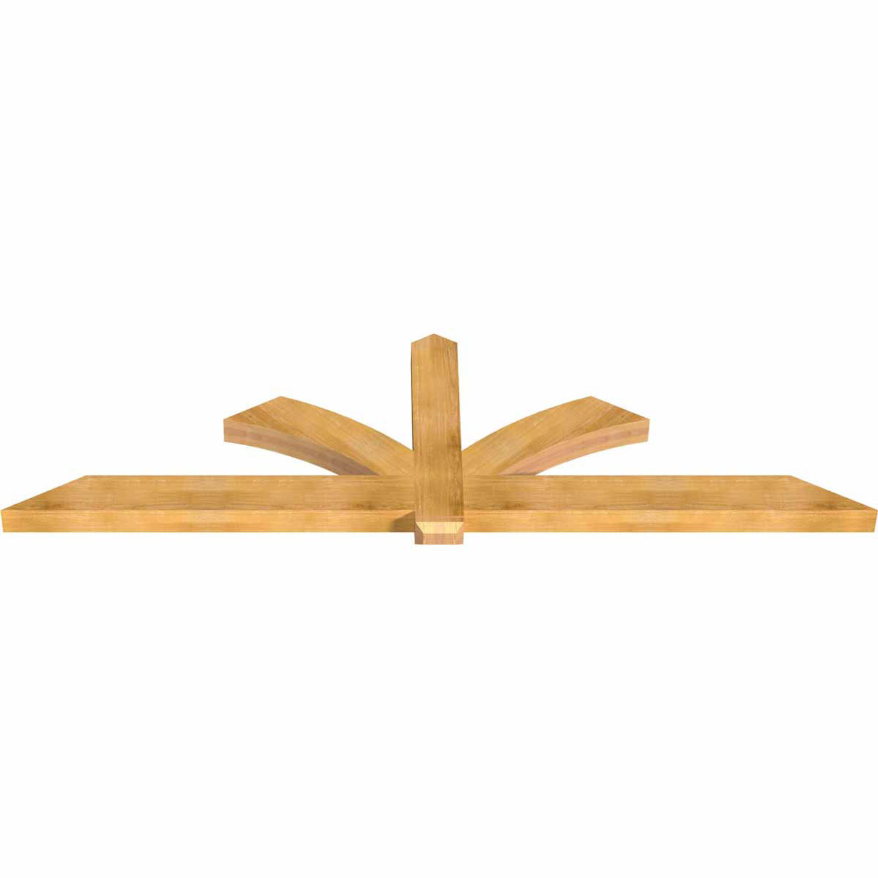 7/12 Pitch Redmond Rough Sawn Timber Gable Bracket GBW108X31X0406RED00RWR