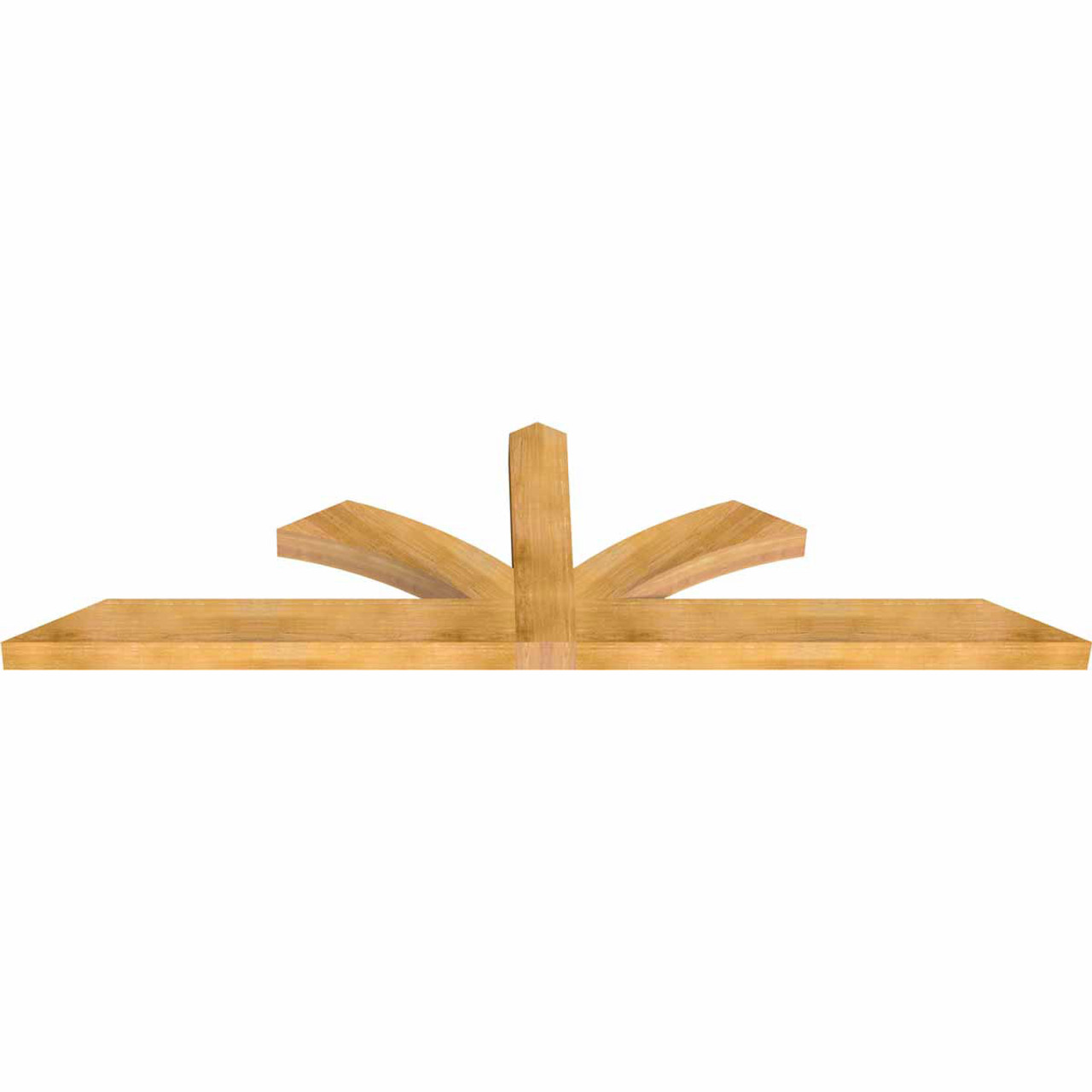 7/12 Pitch Richland Rough Sawn Timber Gable Bracket GBW108X31X0406RIC00RWR