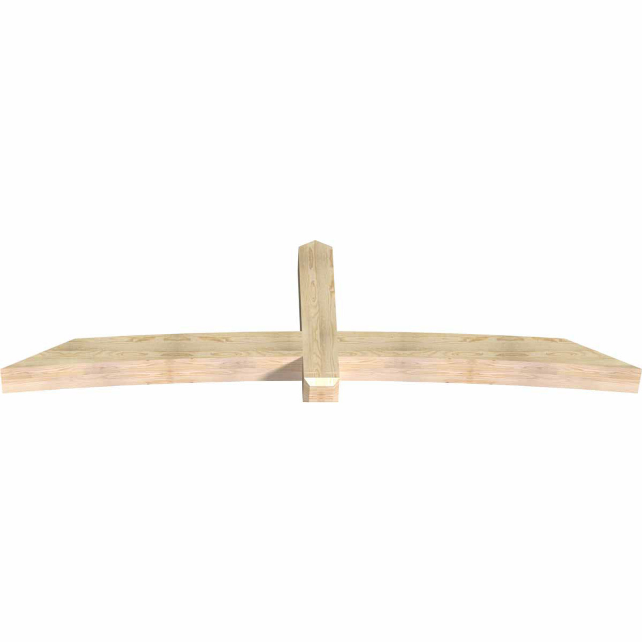 7/12 Pitch Bellingham Rough Sawn Timber Gable Bracket GBW108X31X0606BEL00RDF