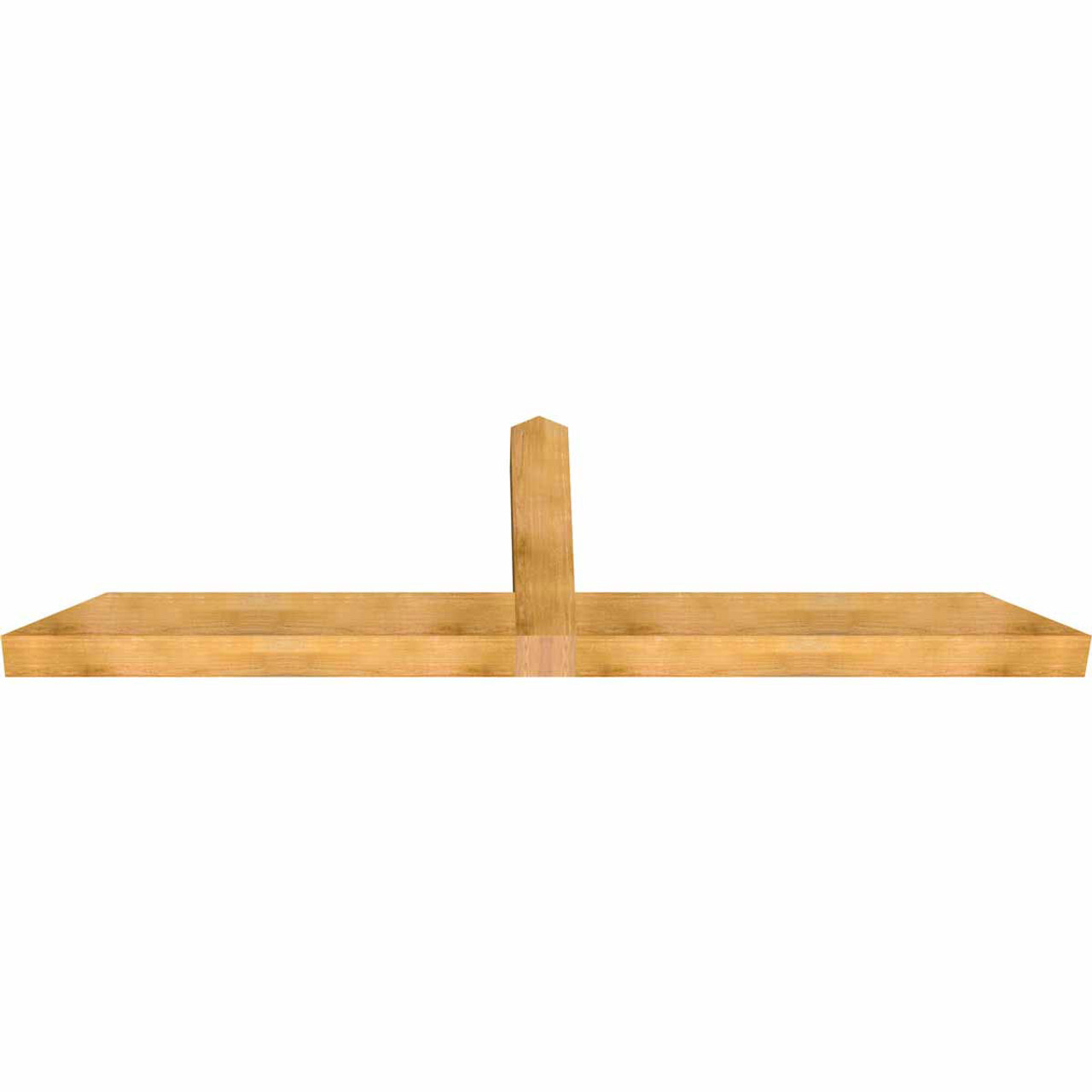 7/12 Pitch Portland Rough Sawn Timber Gable Bracket GBW108X31X0606POR00RWR