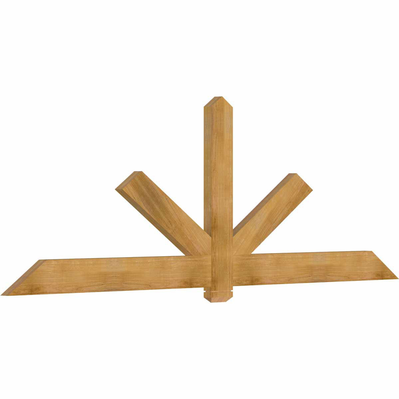 8/12 Pitch Kennewick Rough Sawn Timber Gable Bracket GBW108X36X0206KEN00RWR