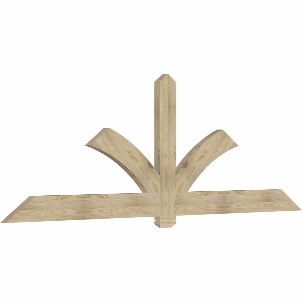 8/12 Pitch Redmond Rough Sawn Timber Gable Bracket GBW108X36X0206RED00RDF