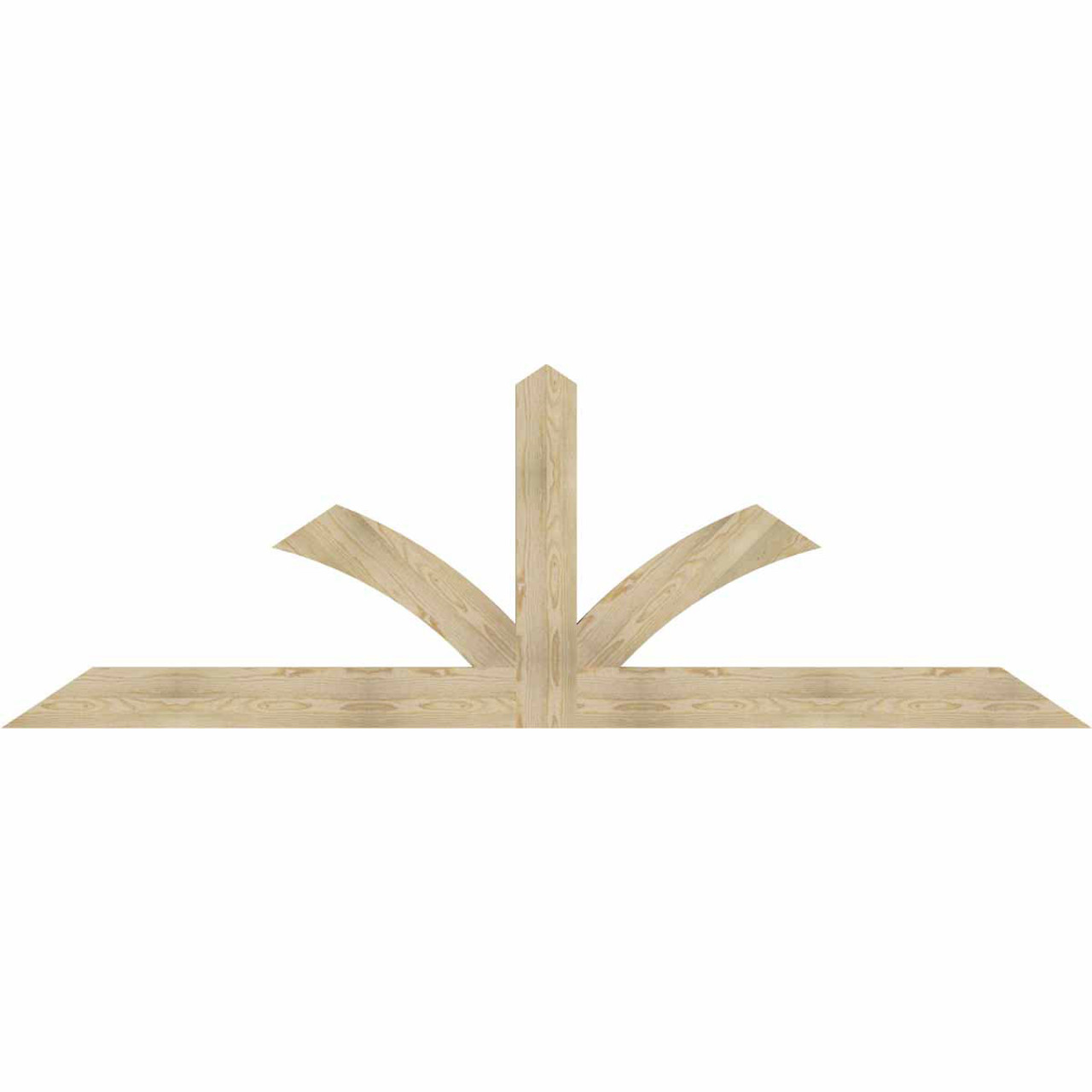 8/12 Pitch Richland Rough Sawn Timber Gable Bracket GBW108X36X0206RIC00RDF